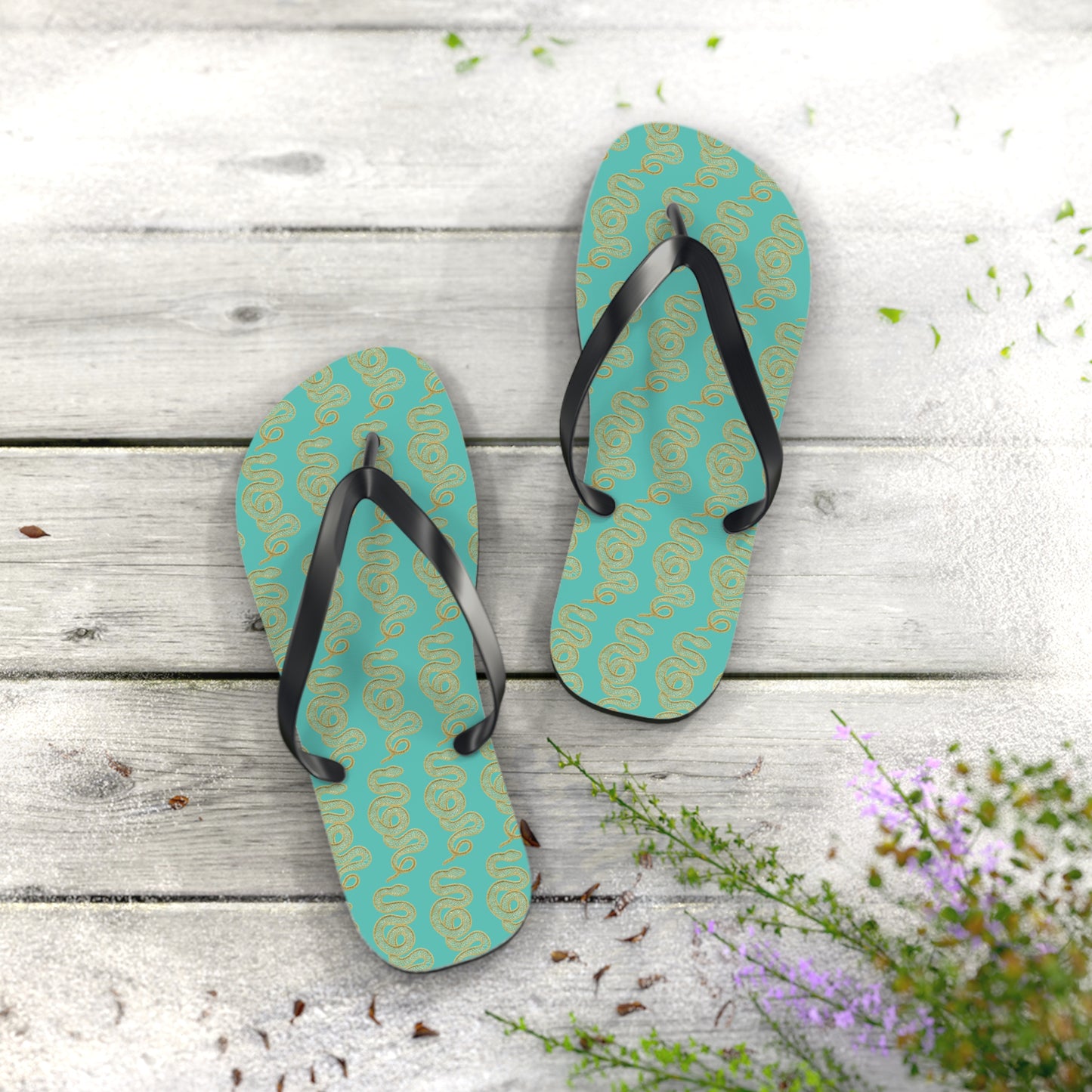 Snake Flip Flops