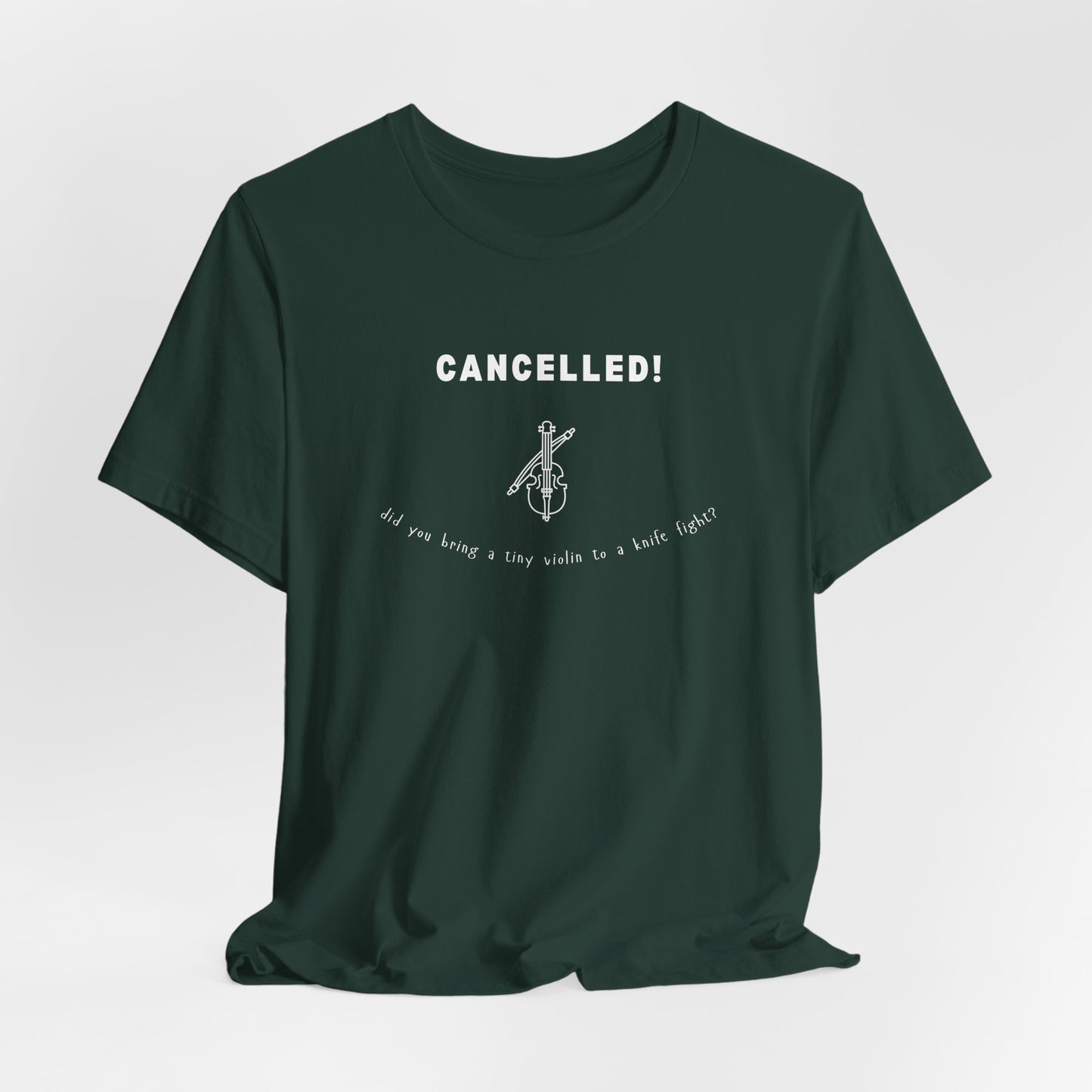 Cancelled! Tiny Violin Tee!