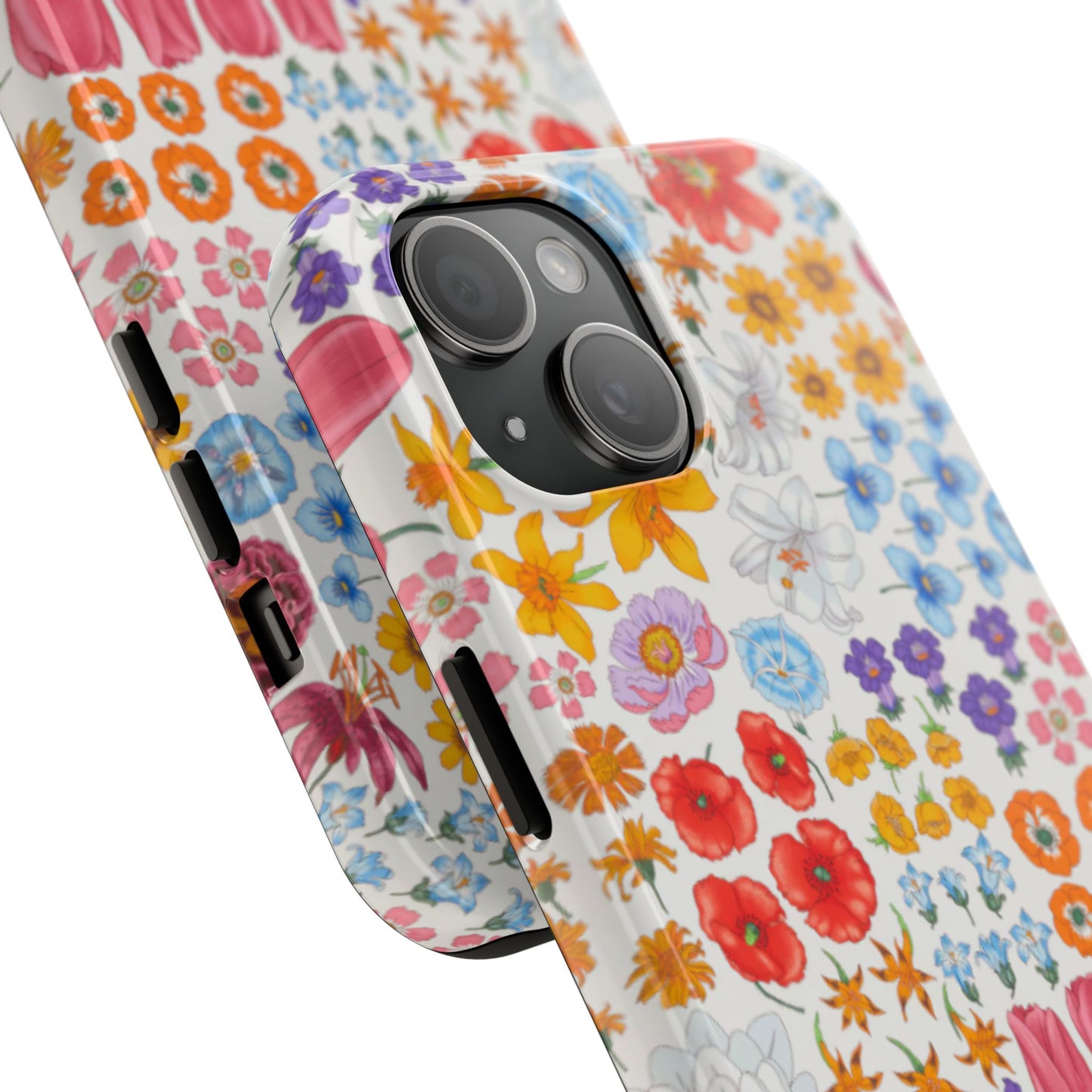 Vibrant Floral Tough Phone Case "Flora"- Durable Protection for Your Device