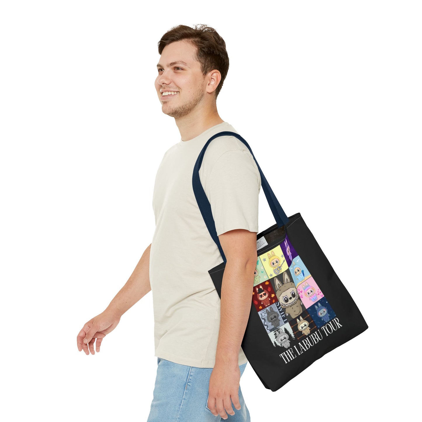 Cute Character Tour Tote Bag | Swiftie Gift | Cartoon Style, Anime Accessories, Gift for Kids, Everyday Use, Eco-Friendly Shopping