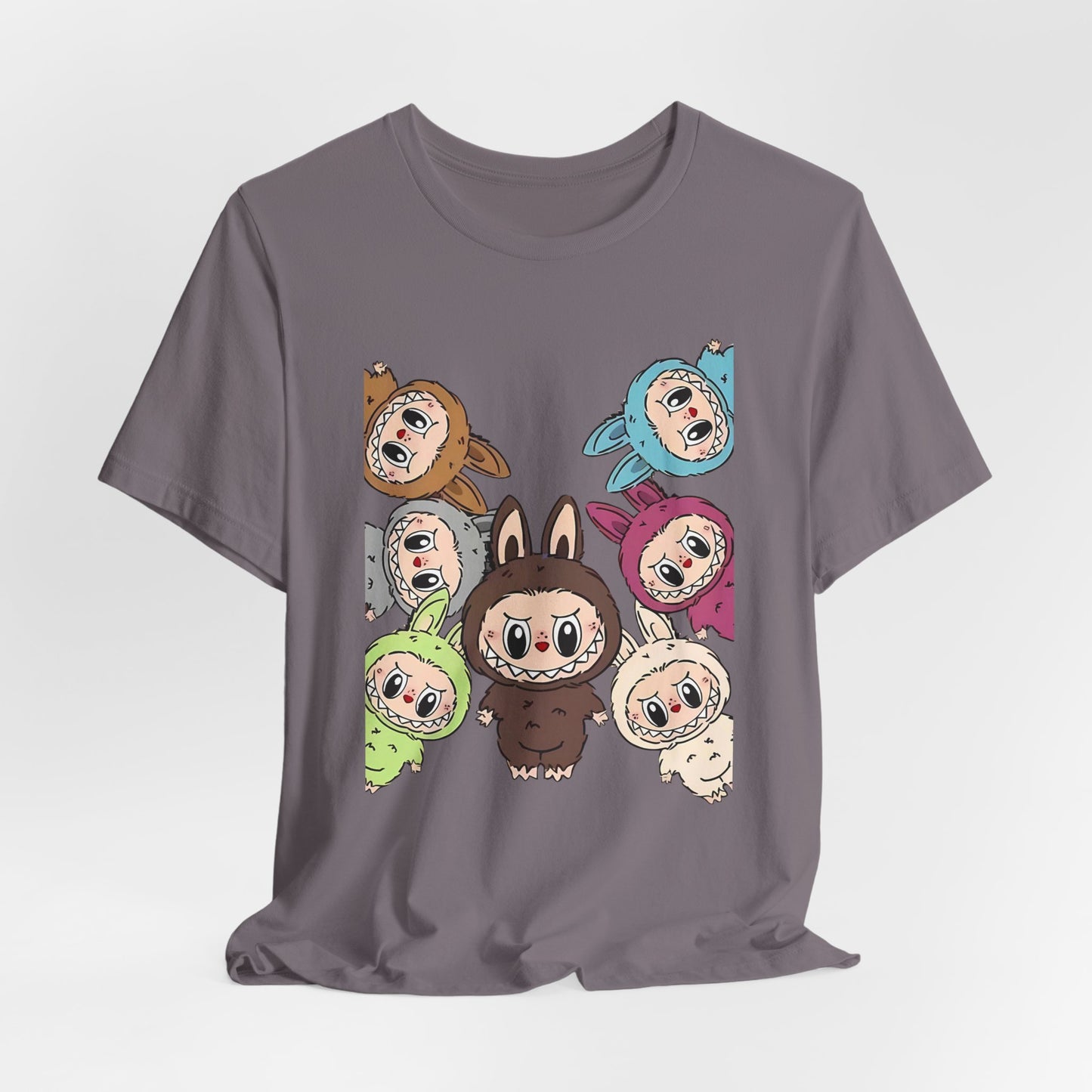Cute Character Tee, Unisex Graphic T-Shirt, Fun Casual Wear, Trendy Tee, Playful Everyday Outfit