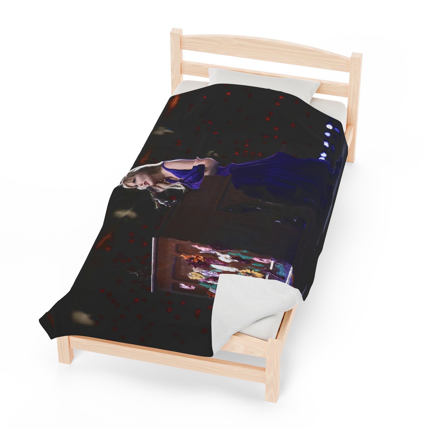 The Acoustic Set Velveteen Plush Blanket