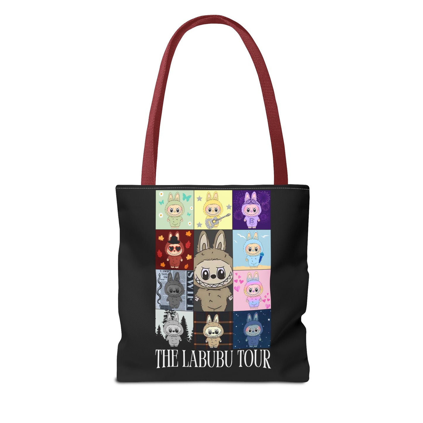 Cute Character Tour Tote Bag | Swiftie Gift | Cartoon Style, Anime Accessories, Gift for Kids, Everyday Use, Eco-Friendly Shopping