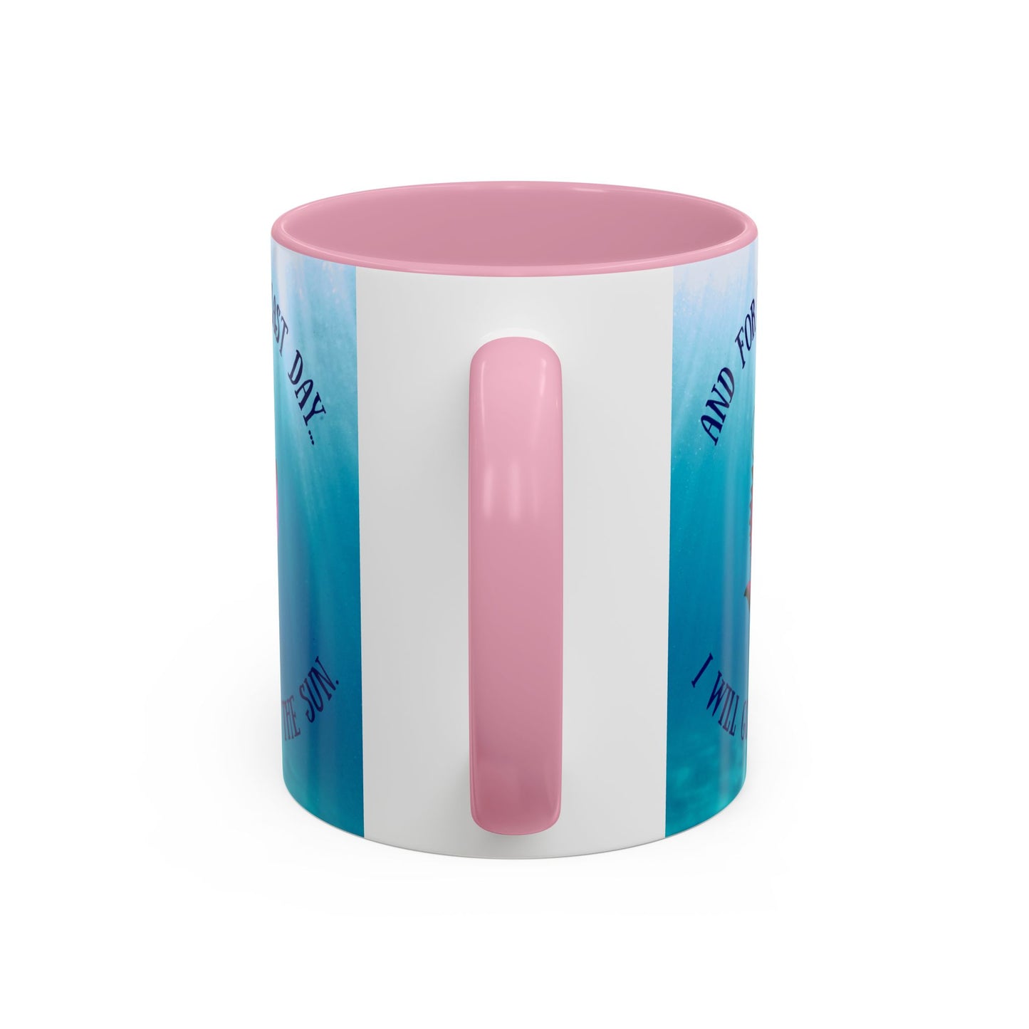 Inspirational Angler Fish Mug - "And for my last day... I will go see the sun."