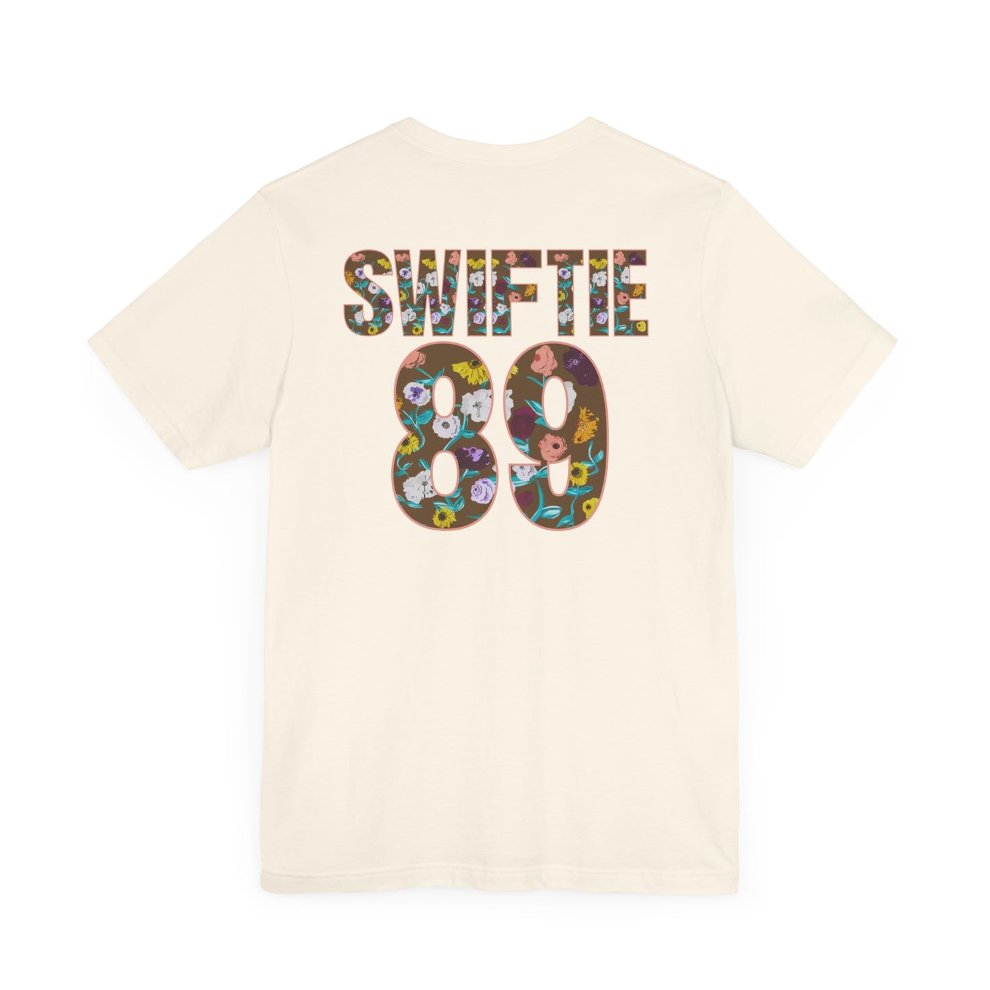 Floral Swiftie Tee - Unisex Jersey Short Sleeve T-Shirt