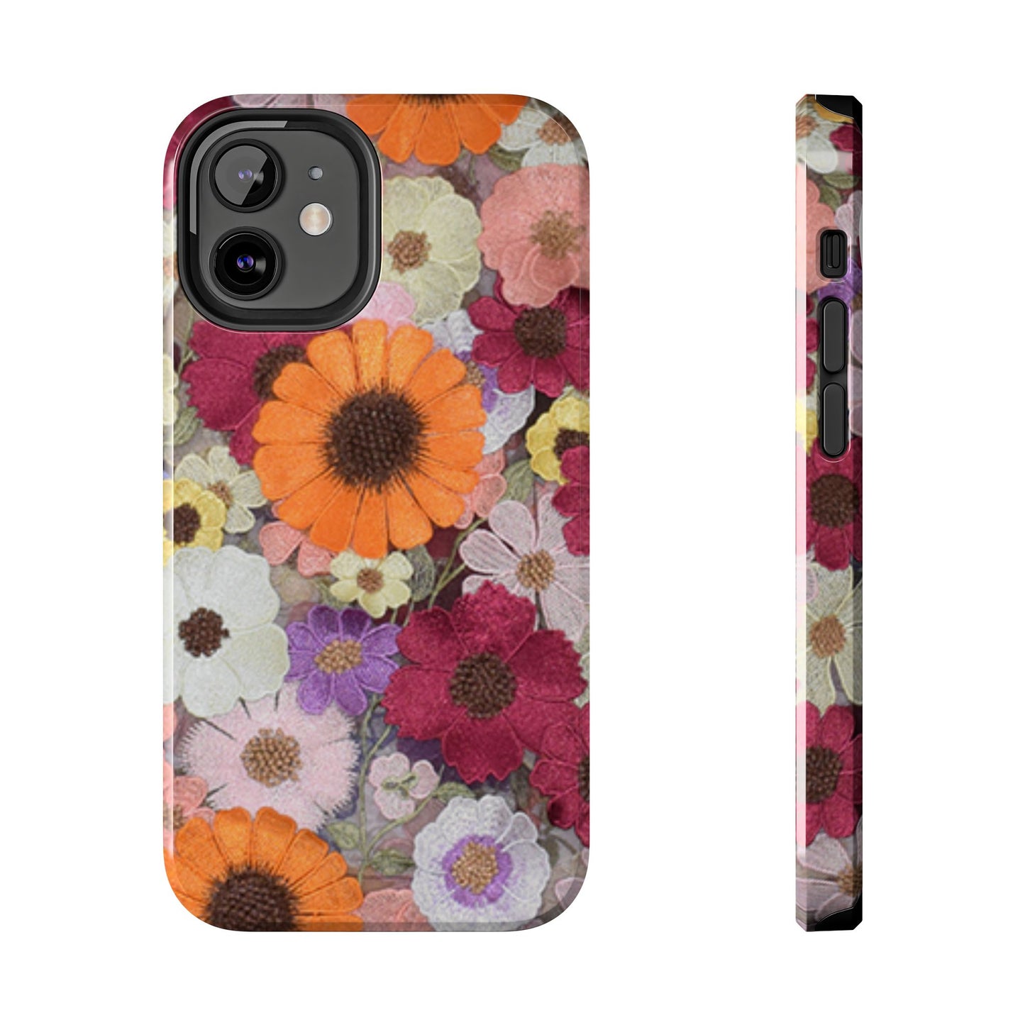 Swiftie Floral Tough Phone Case - Inspired by Tay's 2021 Grammy's Dress!