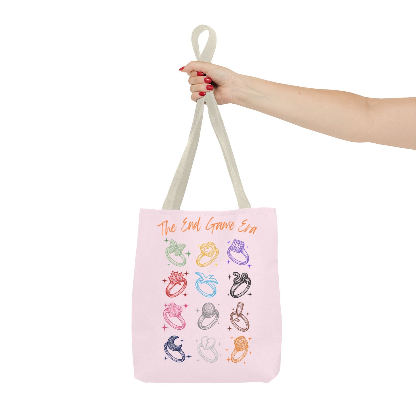 End Game Era Engagement Ring Tote Bag for Daily Use, Unique Gift for Fans, Versatile Carry-All for Shopping, Beach, and Travel