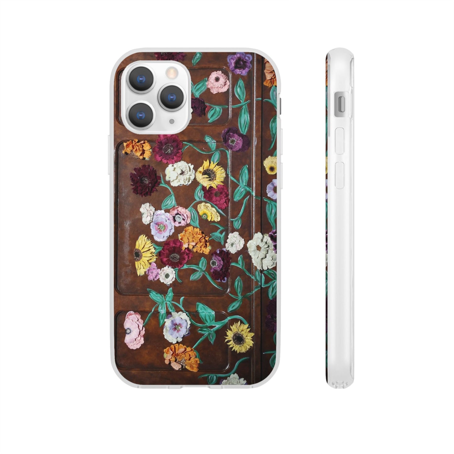 Surprise Song Flower Piano Phone Flexi Cases