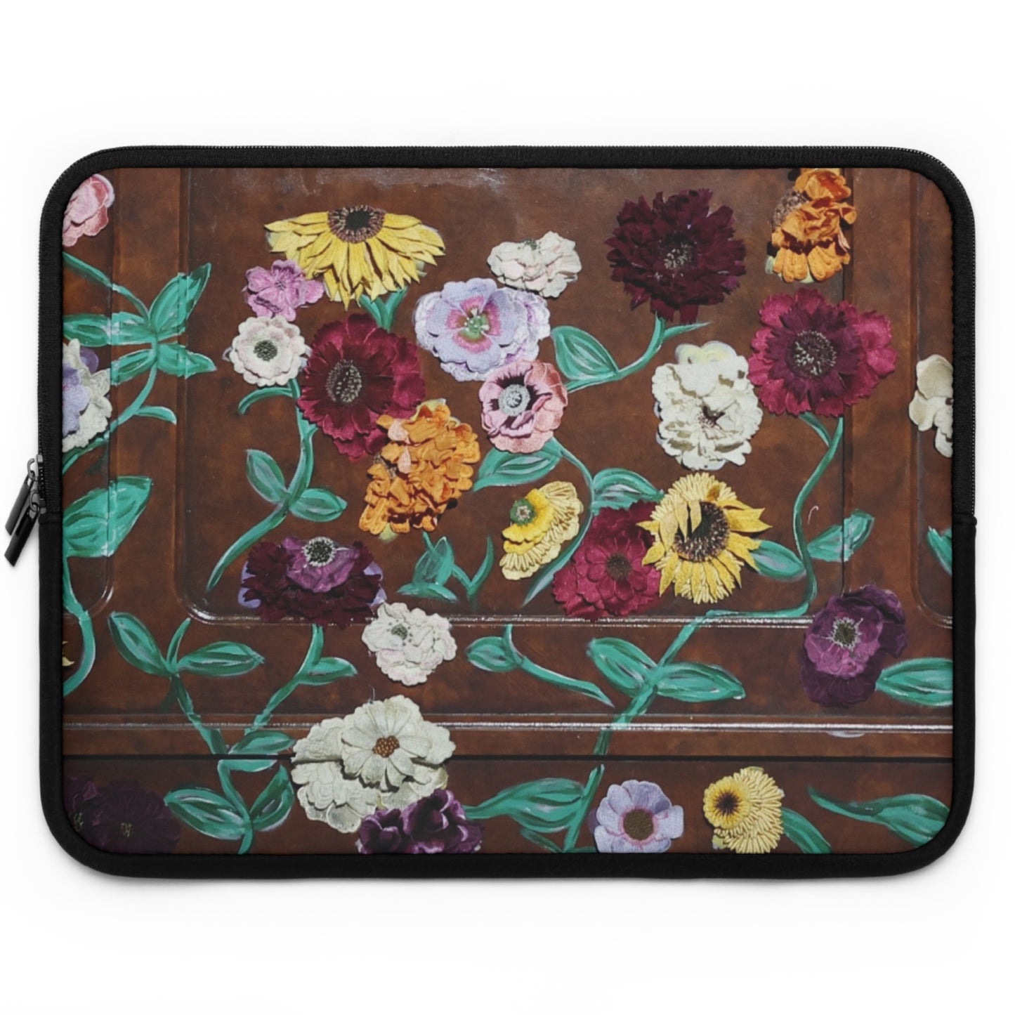 Surprise Song Floral Piano - Laptop Sleeve