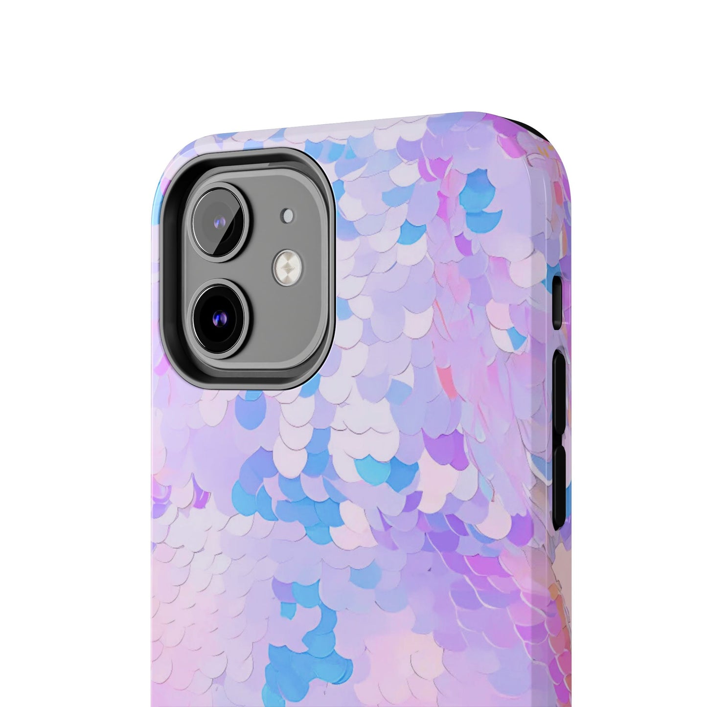 Colorful Sequin Romper Tough Phone Case - Stylish Protection for Your Device