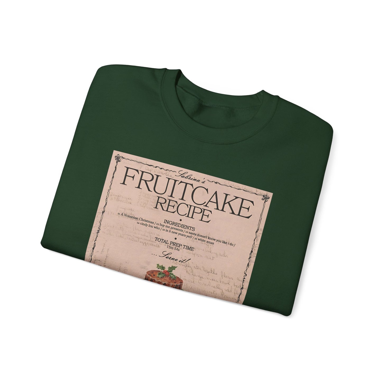 fruitcake recipe Unisex Heavy Blend™ Crewneck Sweatshirt
