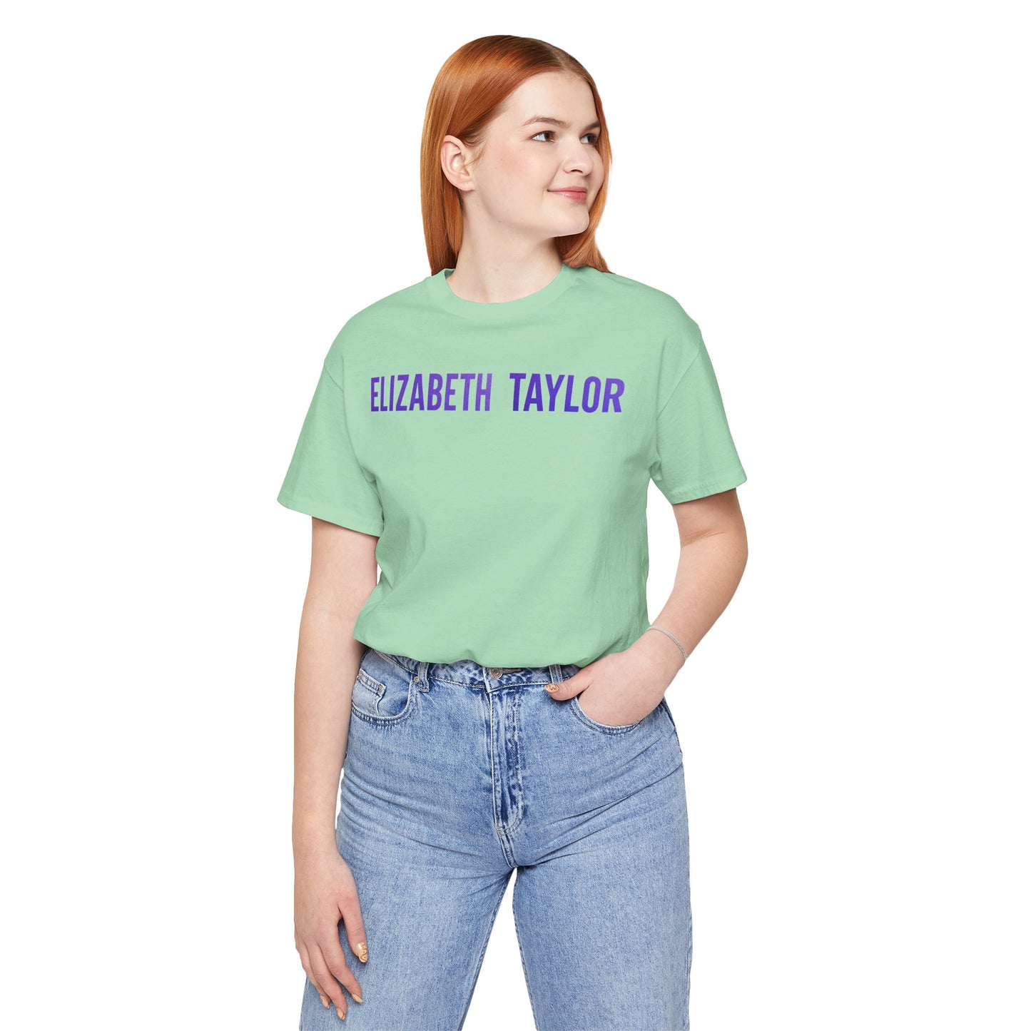 I'd Cry My Eyes Violet Front and Back Unisex Graphic Tee