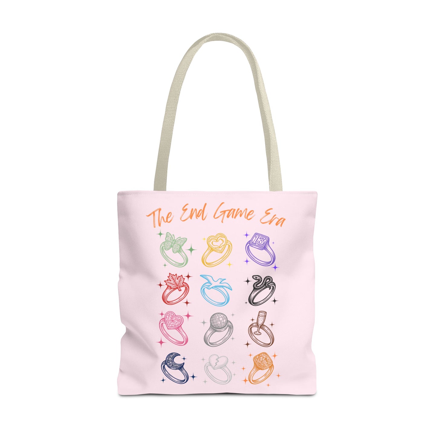 End Game Era Engagement Ring Tote Bag for Daily Use, Unique Gift for Fans, Versatile Carry-All for Shopping, Beach, and Travel