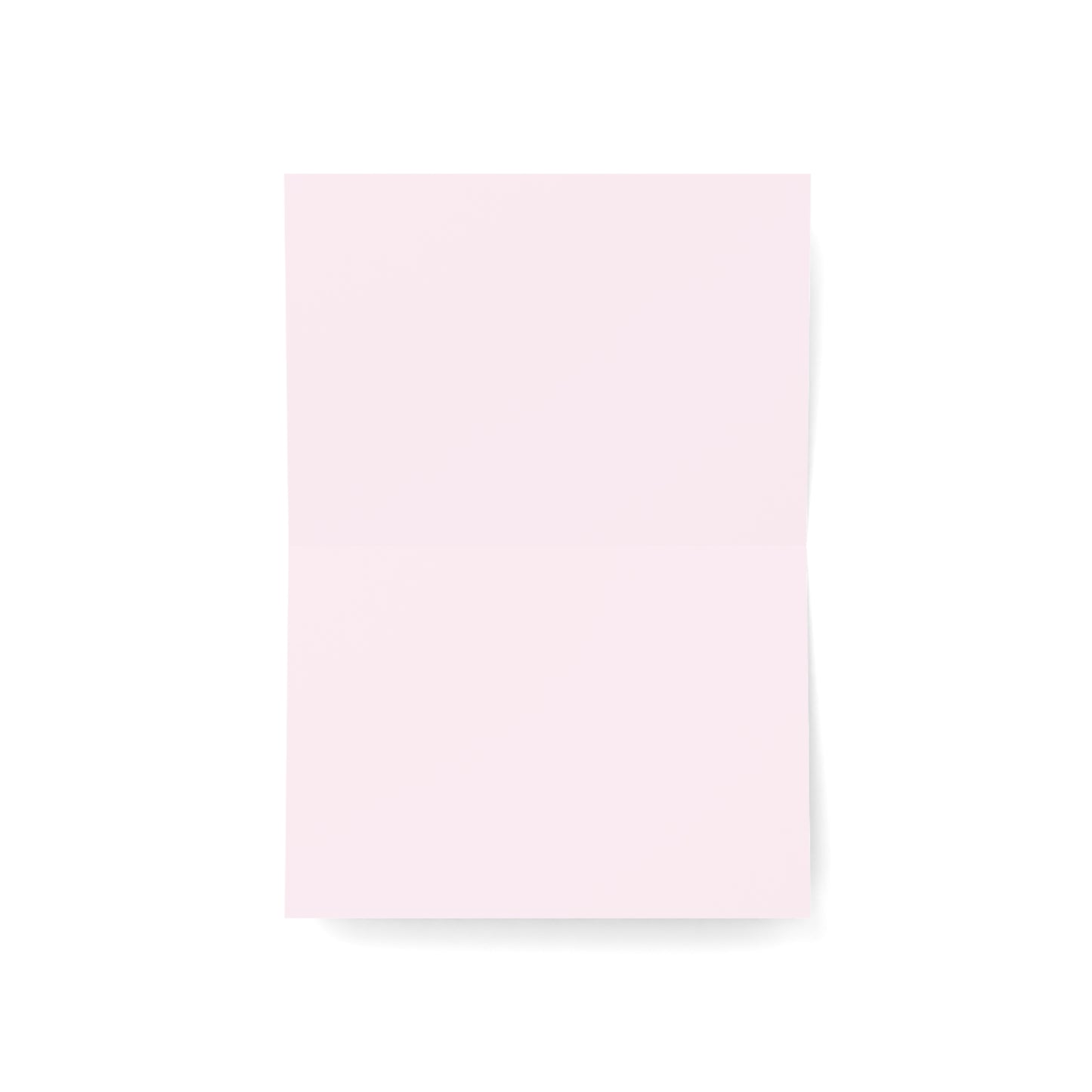 Floral Vintage Panel Greeting Cards — Blank Inside (Pack of 1/10/30/50)