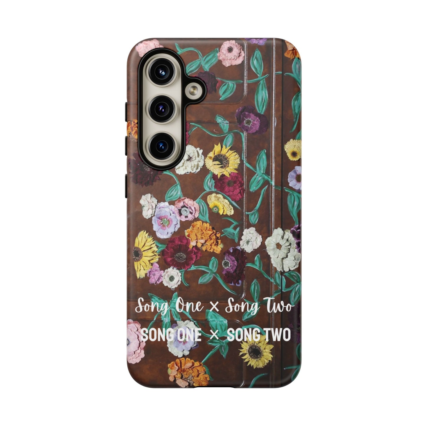 CUSTOMIZABLE with Surprise Song Titles - Surprise Song Floral Piano - Tough Cases