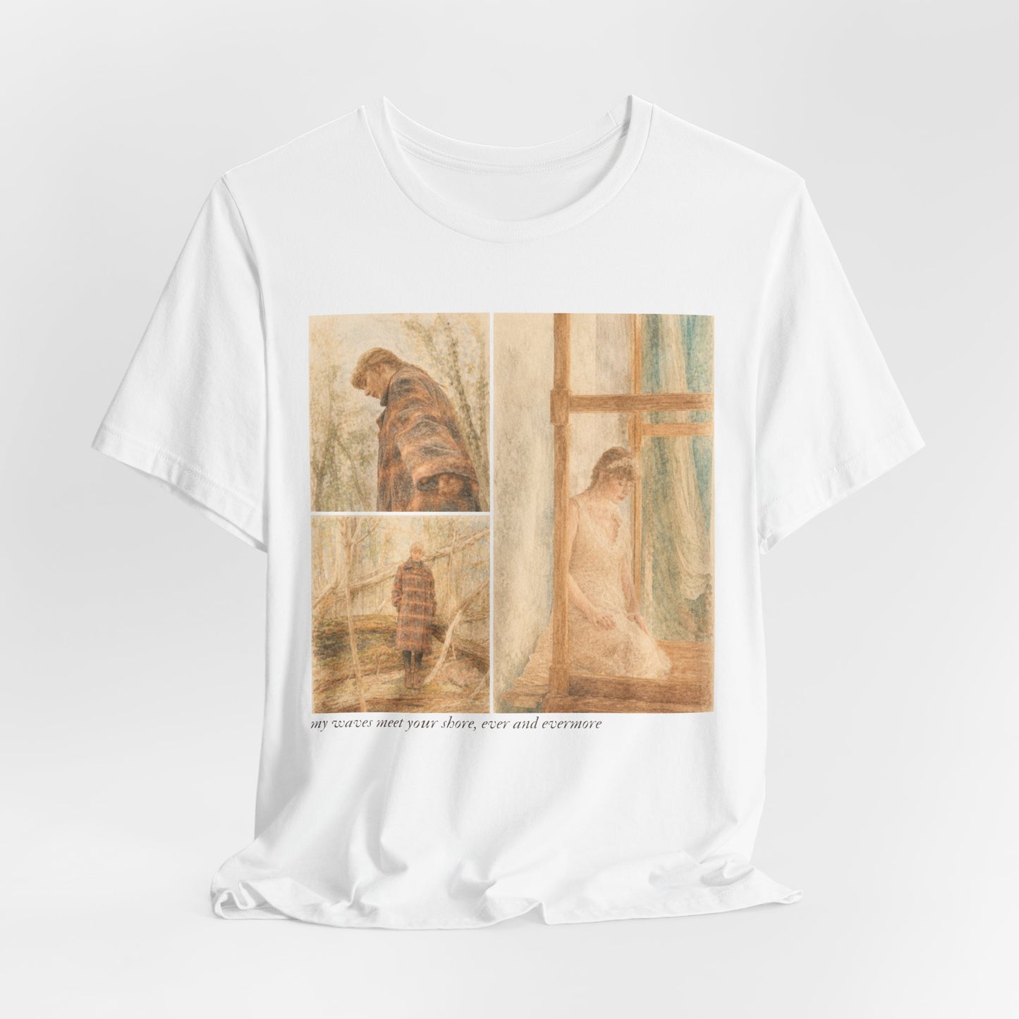 my waves - Soft Pastel Illustration Shirt