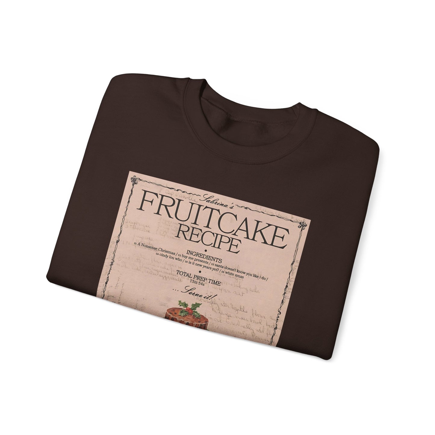 fruitcake recipe Unisex Heavy Blend™ Crewneck Sweatshirt