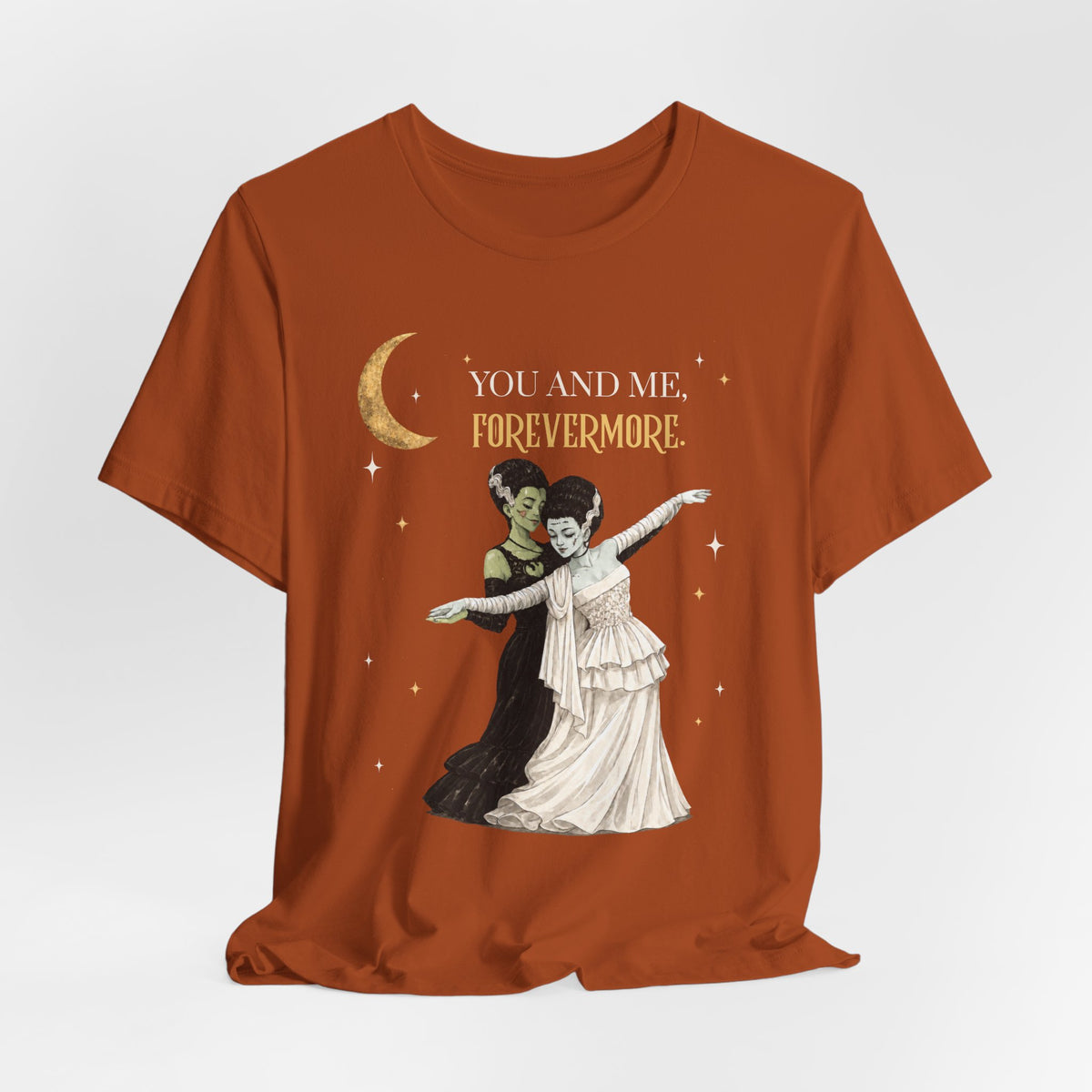 Monster Brides - Gothic Moonlit Dance Tee — Couple Costume Shirt