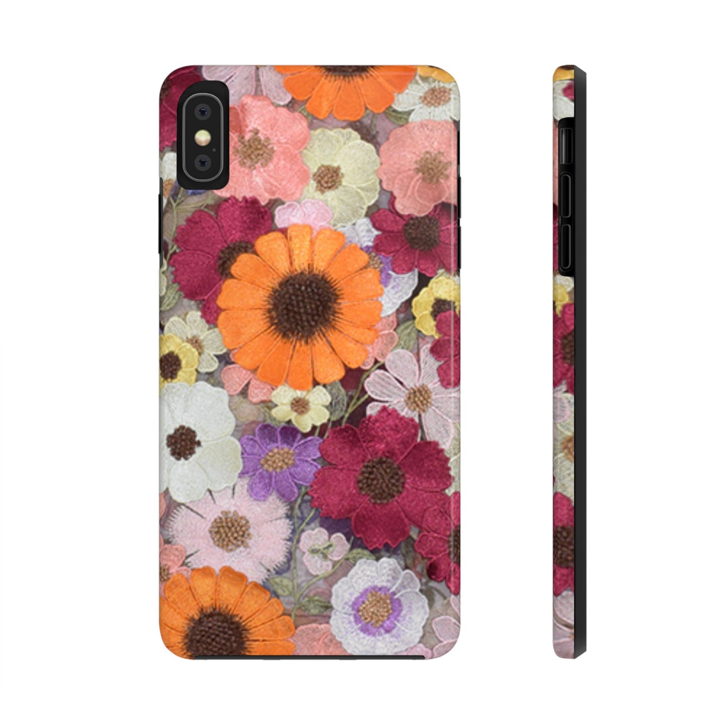 Swiftie Floral Tough Phone Case - Inspired by Tay's 2021 Grammy's Dress!