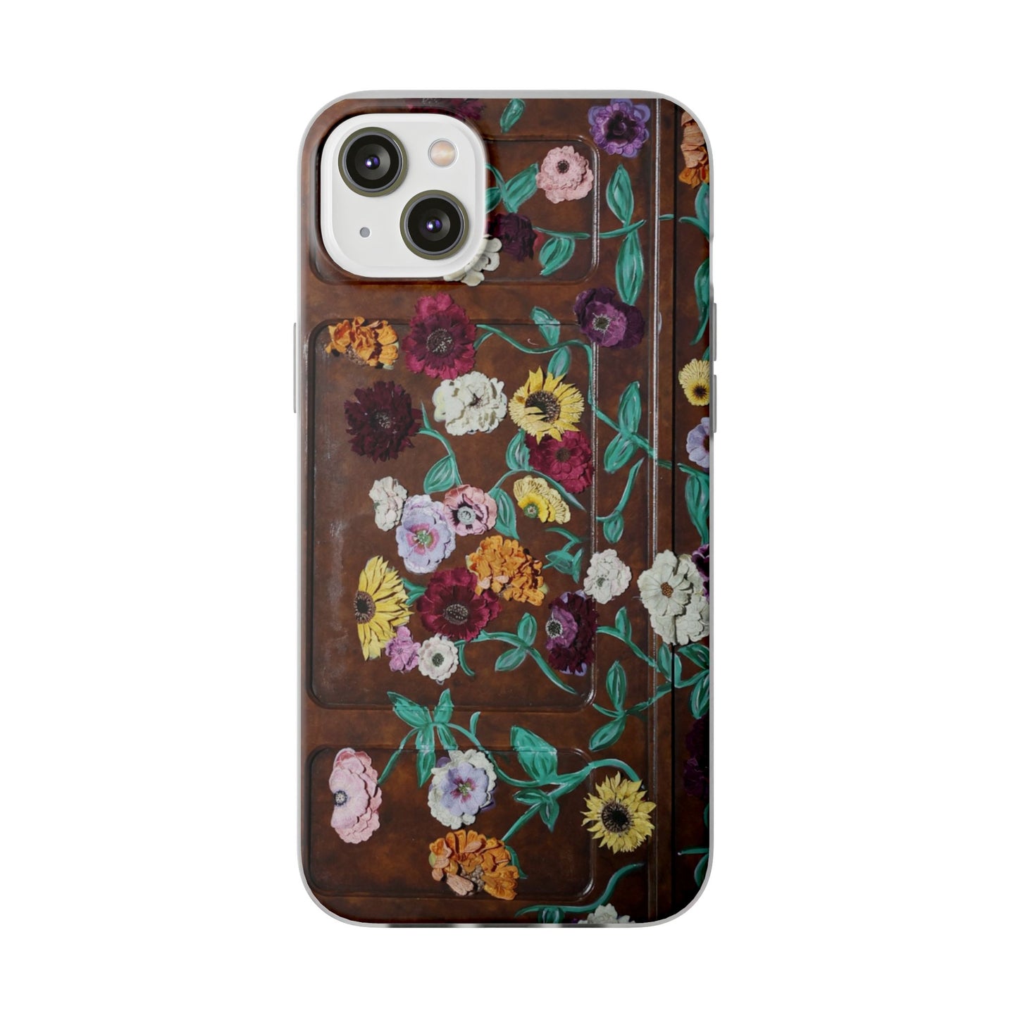 Surprise Song Flower Piano Phone Flexi Cases