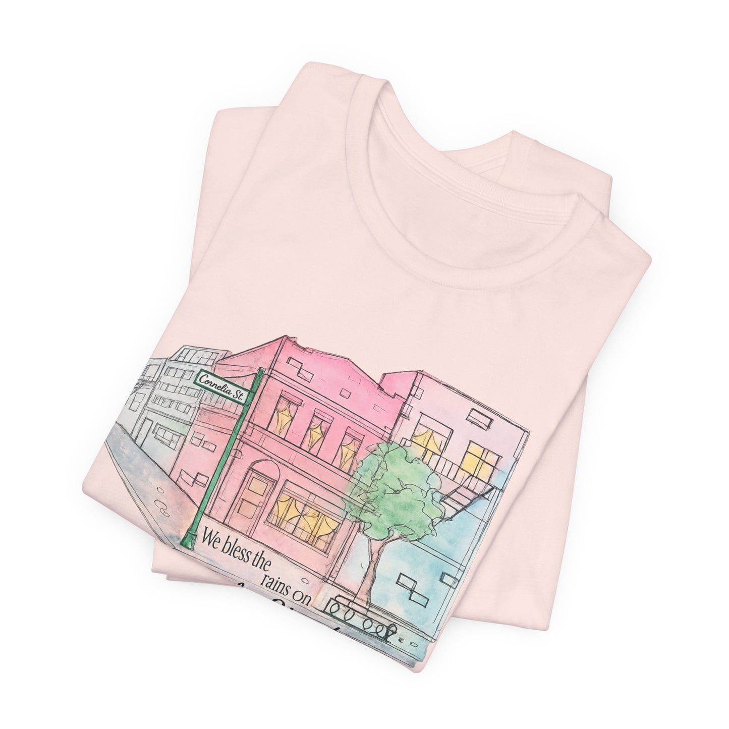 Cornelia Street Illustration Solid Tee