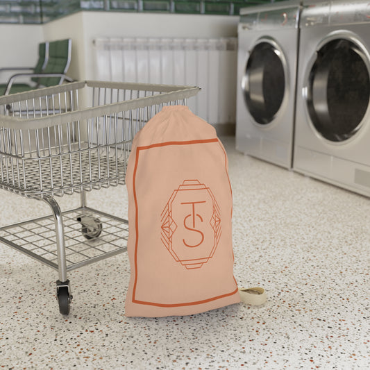 Peach Showgirl Laundry Bag
