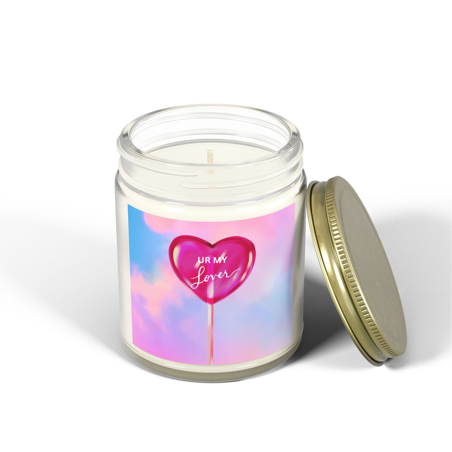 clouds - Scented Candles, Coconut Apricot Wax (4oz, 9oz)