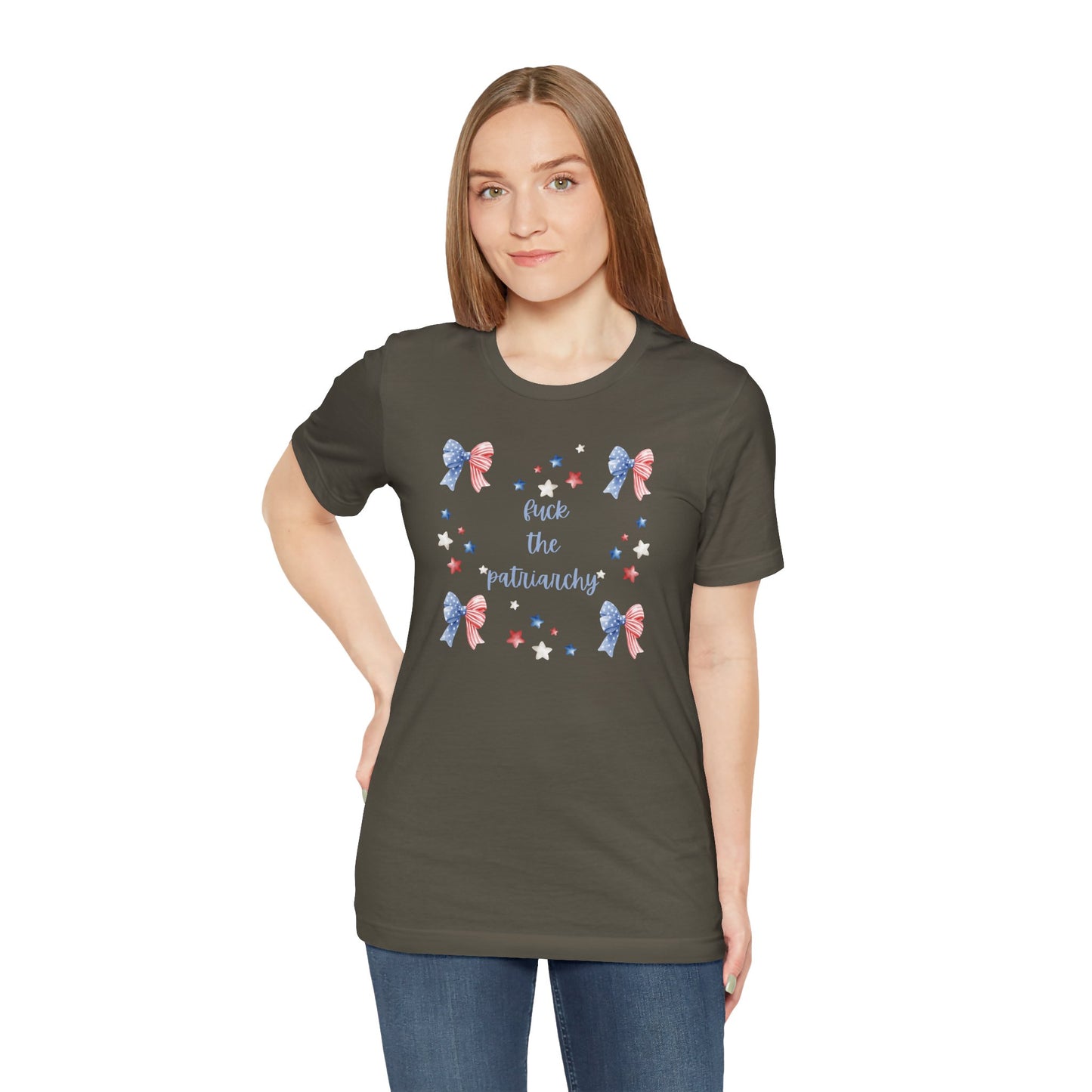 F*CK the Patriarchy - Unisex Jersey Short Sleeve Tee