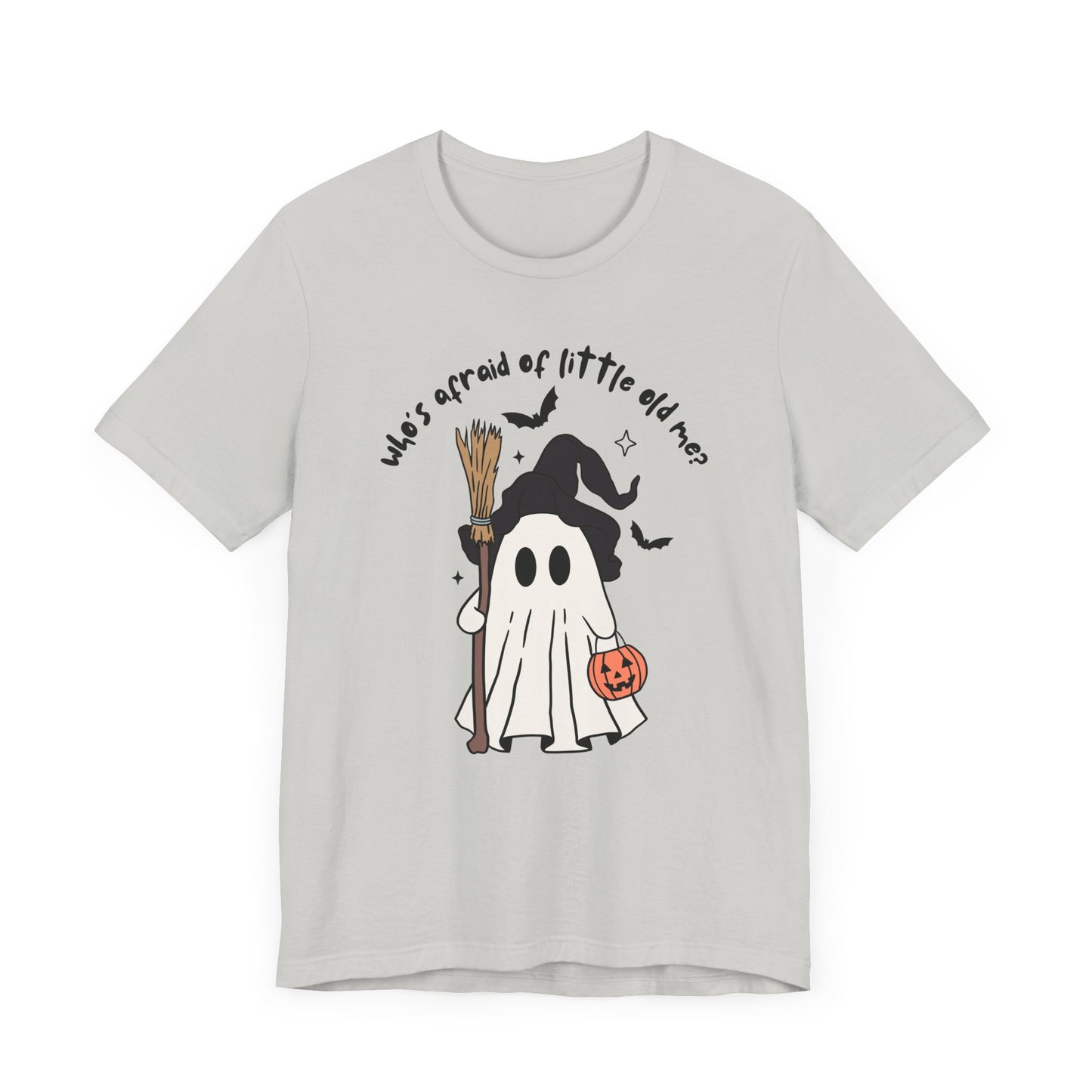 who's afraid of little old me ghost - swiftie halloween - Unisex Jersey Short Sleeve Tee