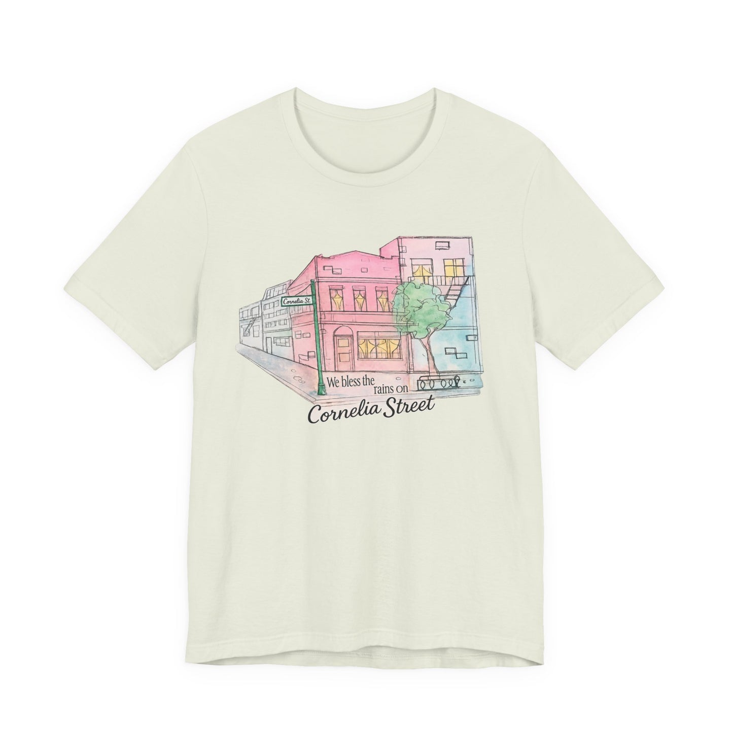 Cornelia Street Illustration Solid Tee