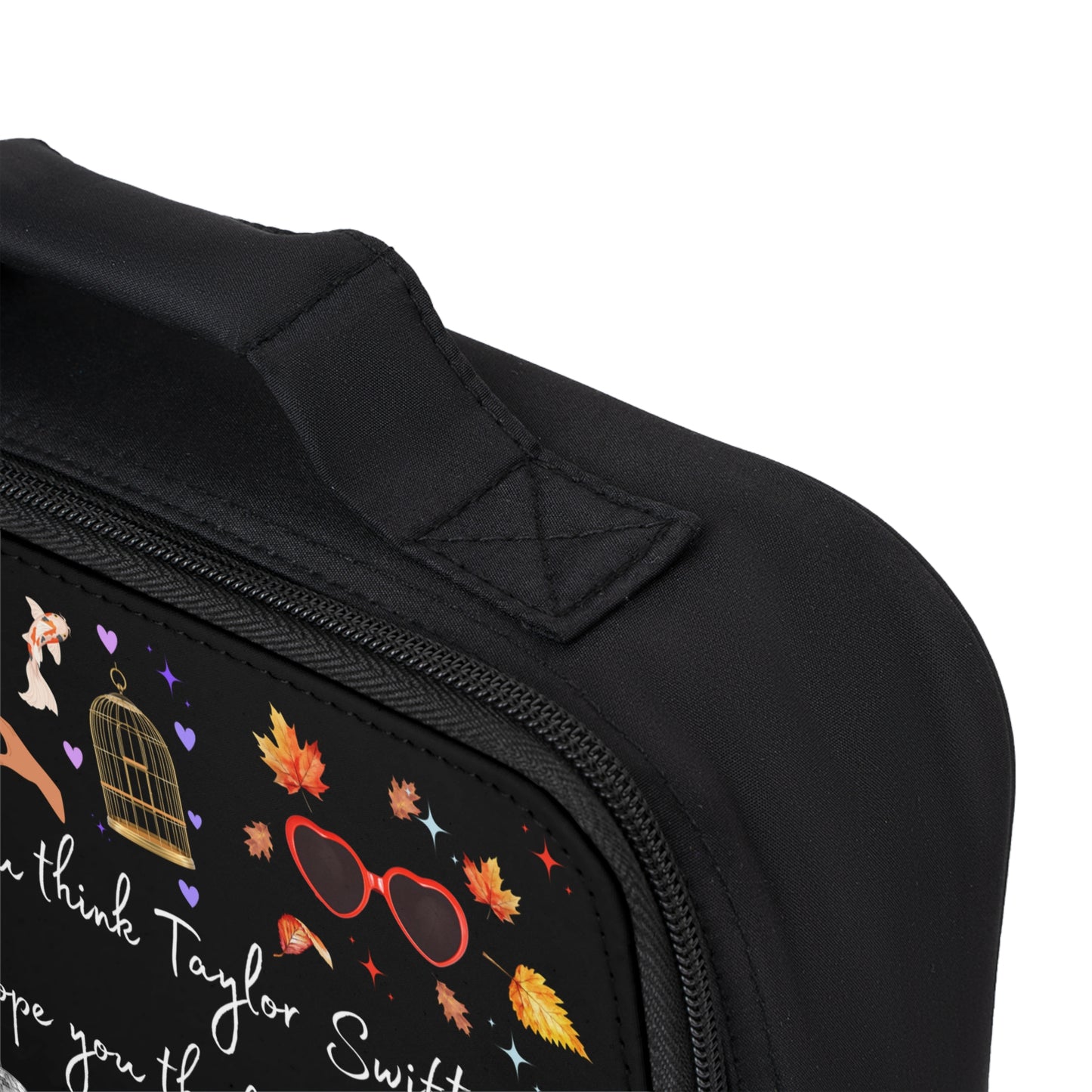I hope you think of me Lunch Bag for Fans, Music Lover's Food Tote, School Lunchbox, Gift for Swifties, Creative Food Carrier