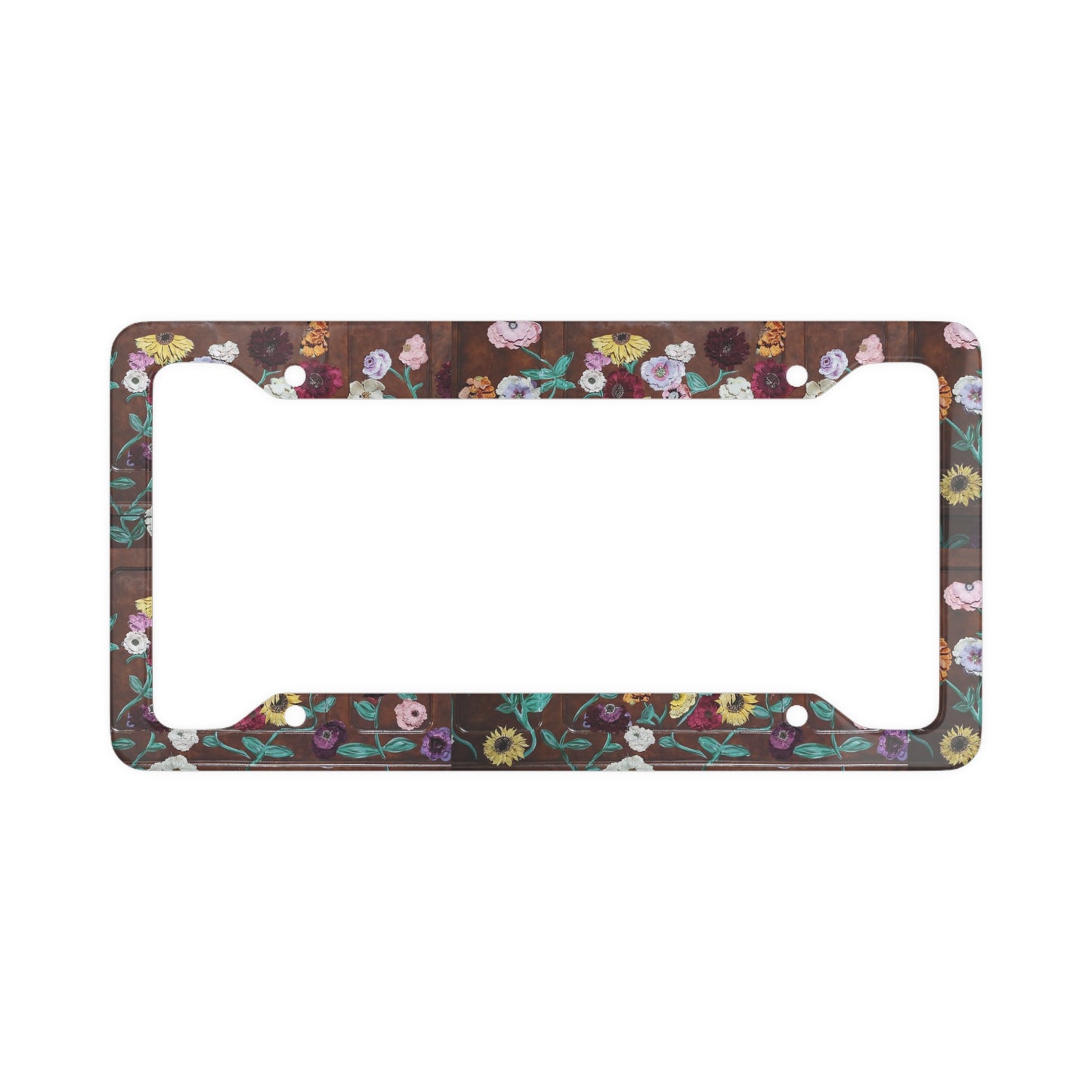 Surprise Song Piano Patterned -  License Plate Frame