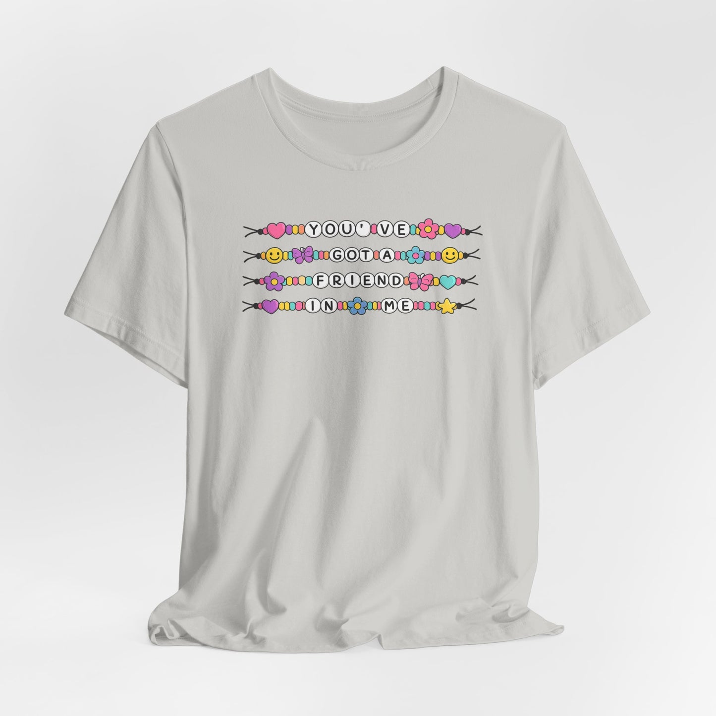 Friendship Bracelet Tee — "You've Got a Friend in Me" Graphic T-Shirt