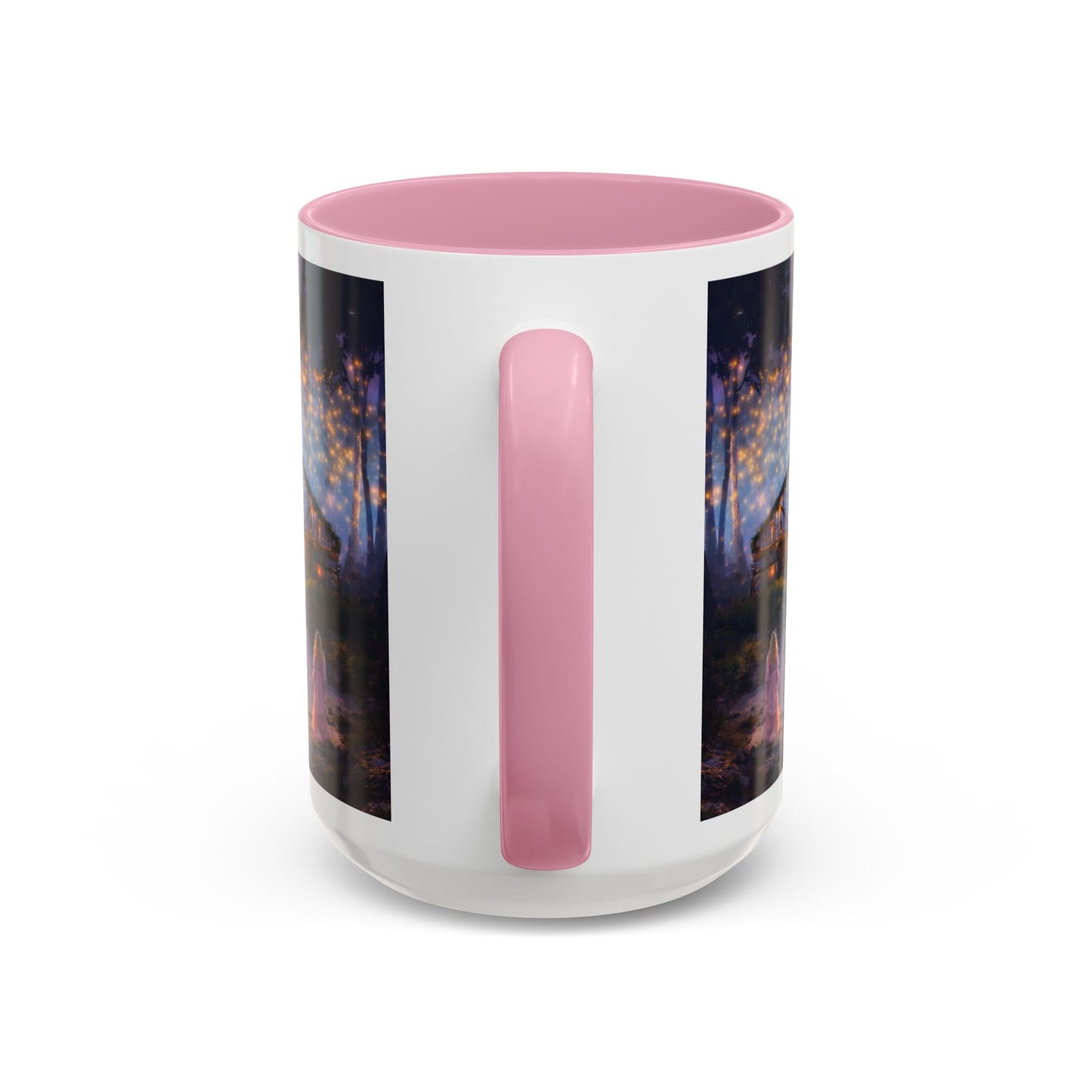 Keep it 100 Seaside Dreamscape Mug — Sunset Ocean Birds Art (11oz & 15oz)