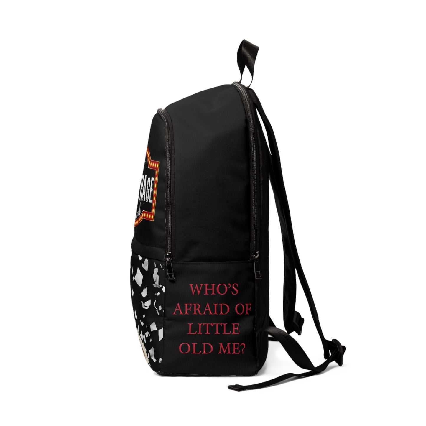Female Rage- Unisex Fabric Backpack