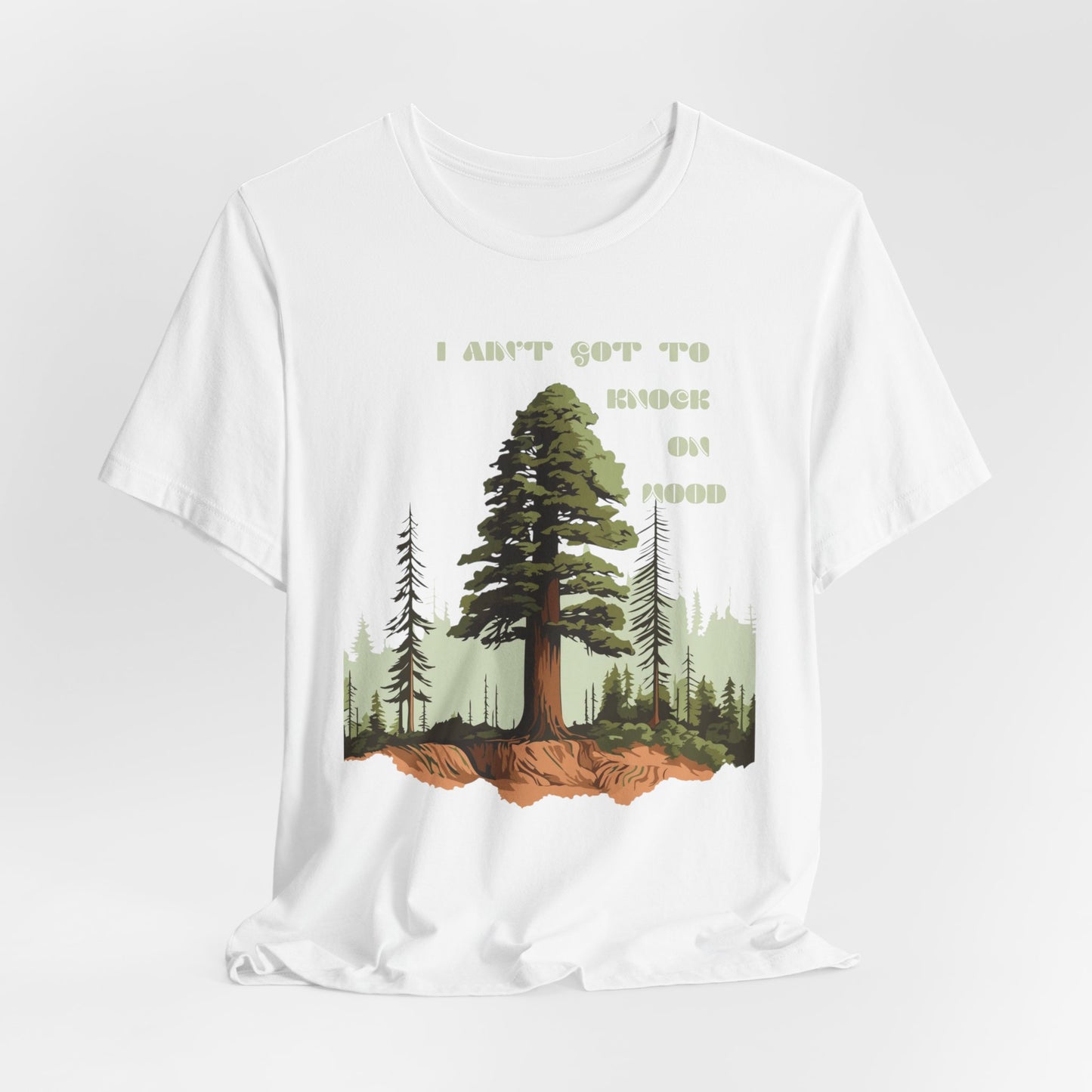 Nature-Themed Unisex Jersey Tee - "I Ain't Got to Knock on Wood" | Outdoor Lovers, Eco-Friendly Gift, Camp Vibes, Adventure Wear, Gift [...]