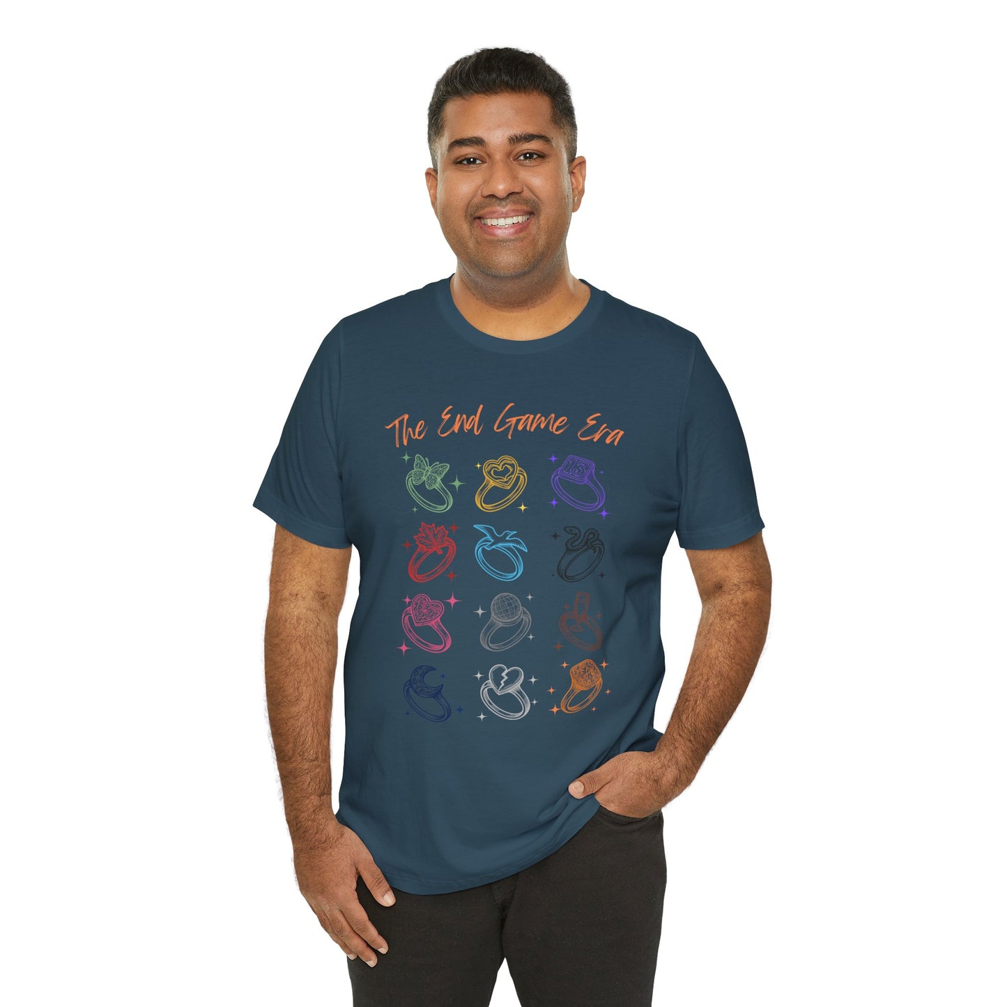 End Game Engagement Rings Era Tee for Fun-Loving Souls, Perfect for Casual Outings, Gifts, Parties, Eco-Friendly Wear, and Everyday Adventures