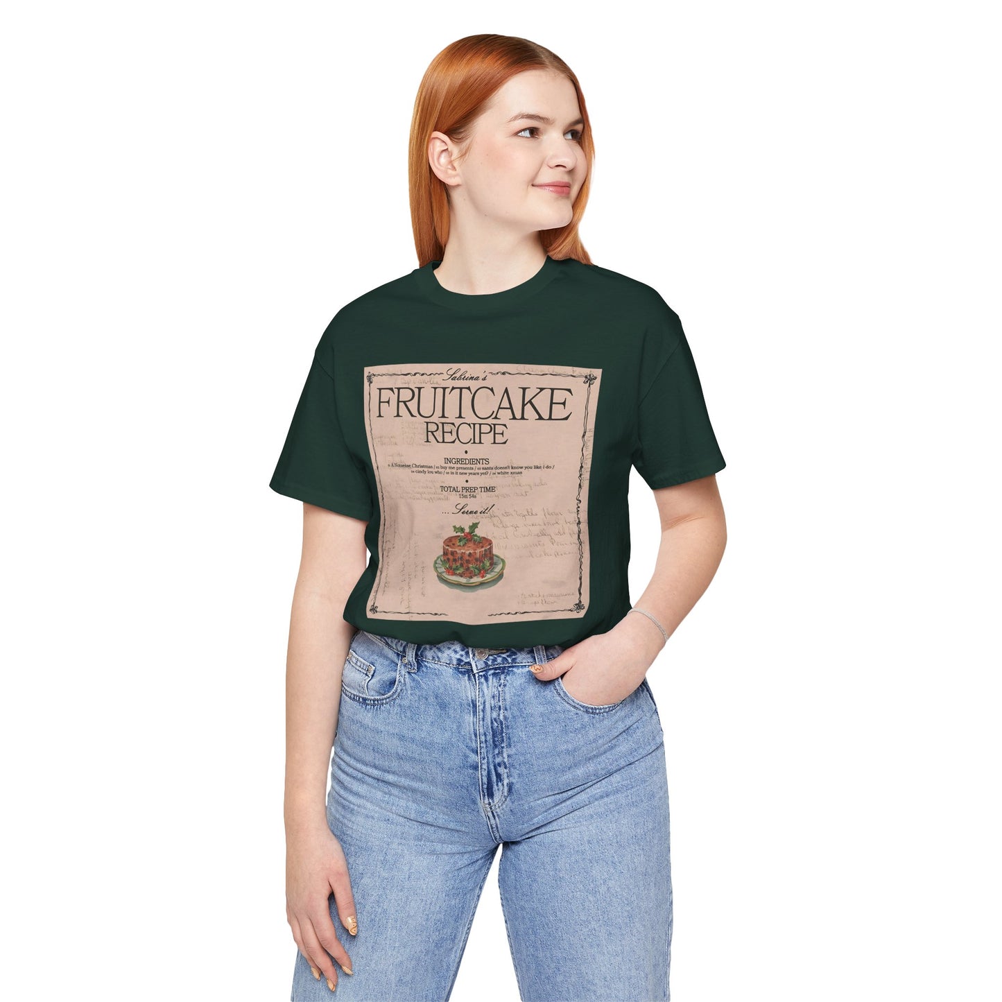 fruitcake recipe Unisex Jersey Short Sleeve Tee