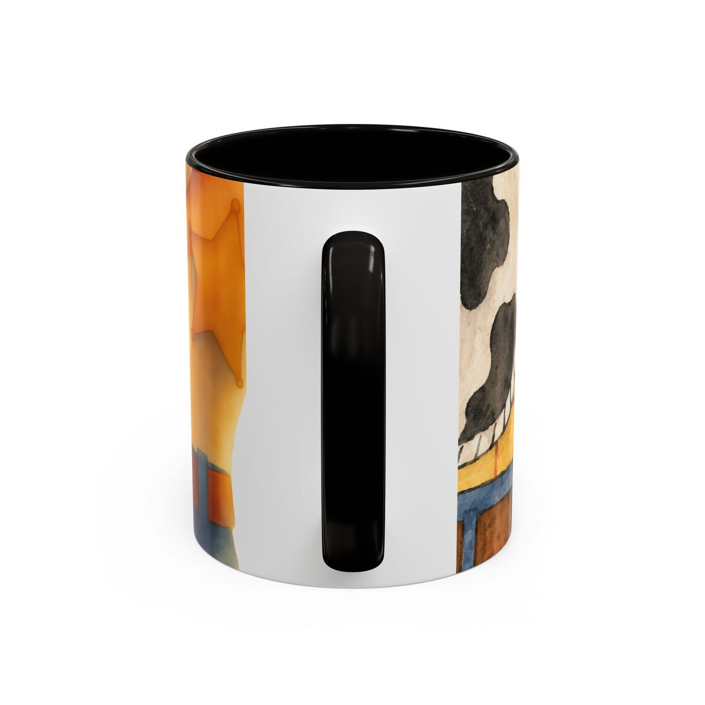 Cowboy/Cowgirl Front/Back Mug — Colorful 11oz