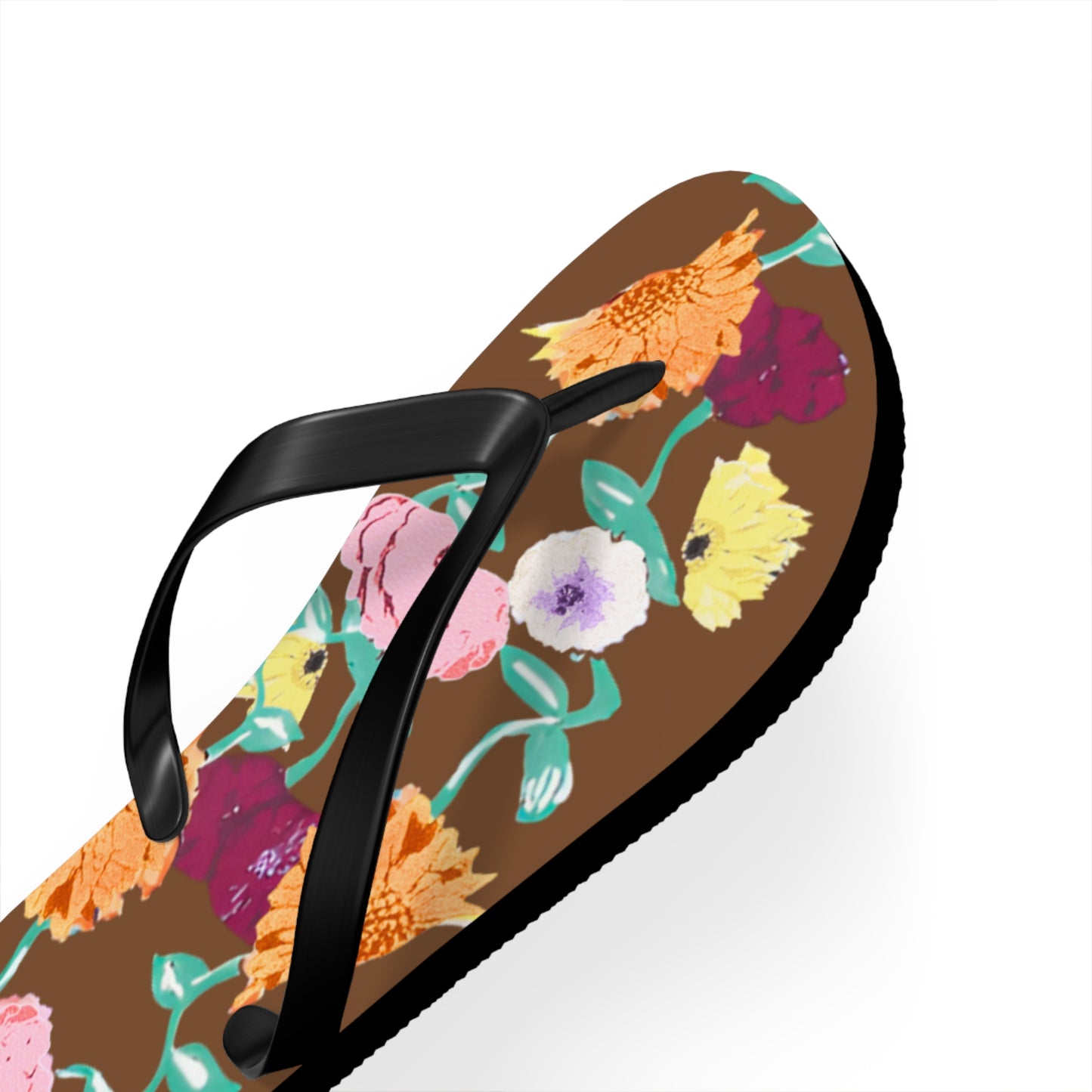 Acoustic Set Floral Flip Flops