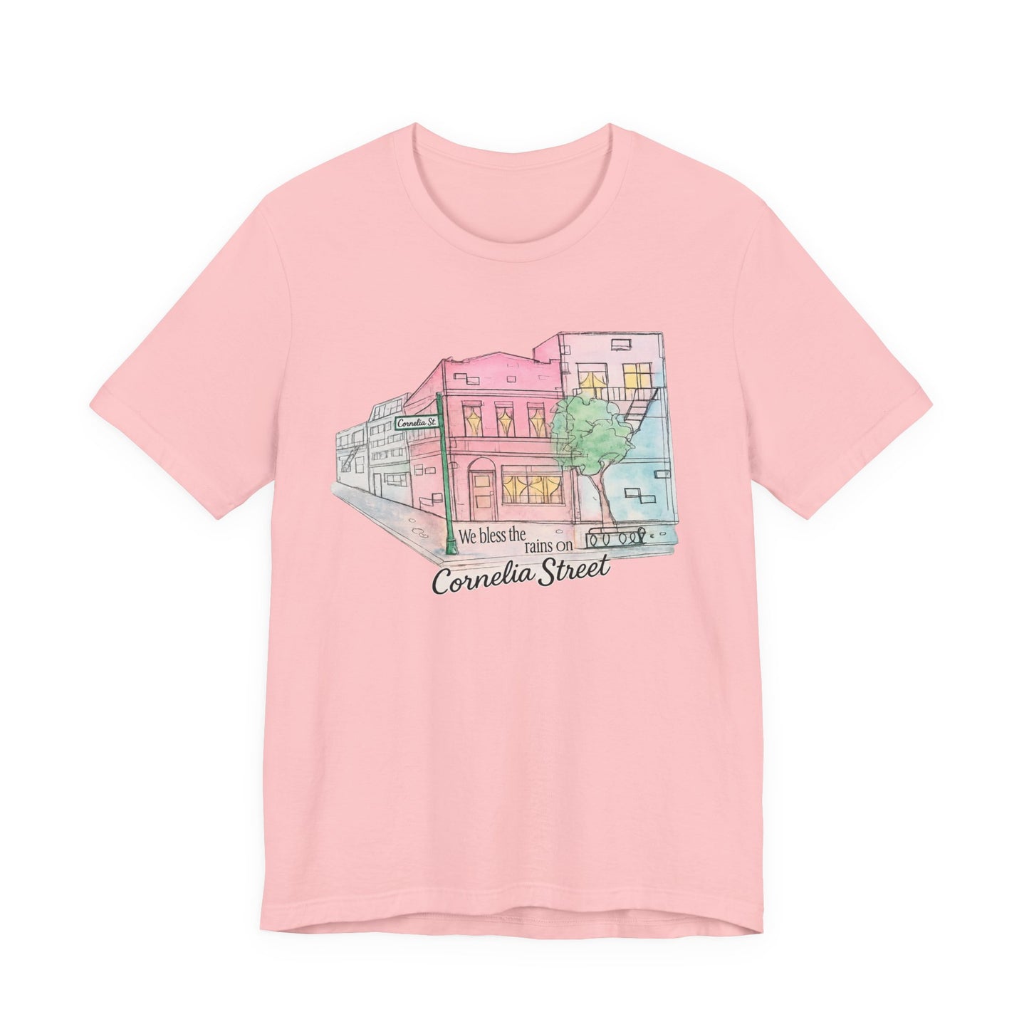 Cornelia Street Illustration Solid Tee