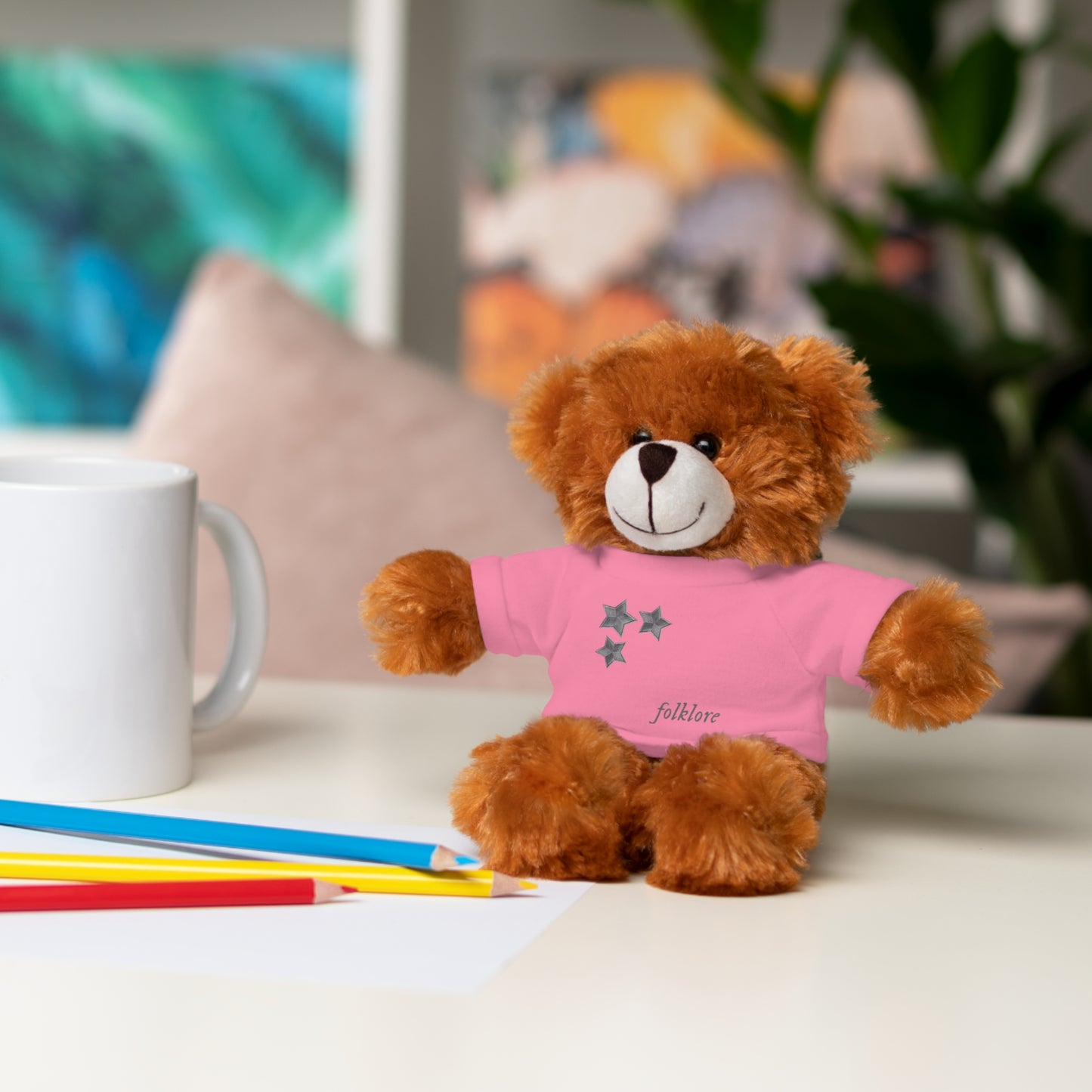 Stars Plush FL — Cozy Gift Teddy for Kids & Occasions