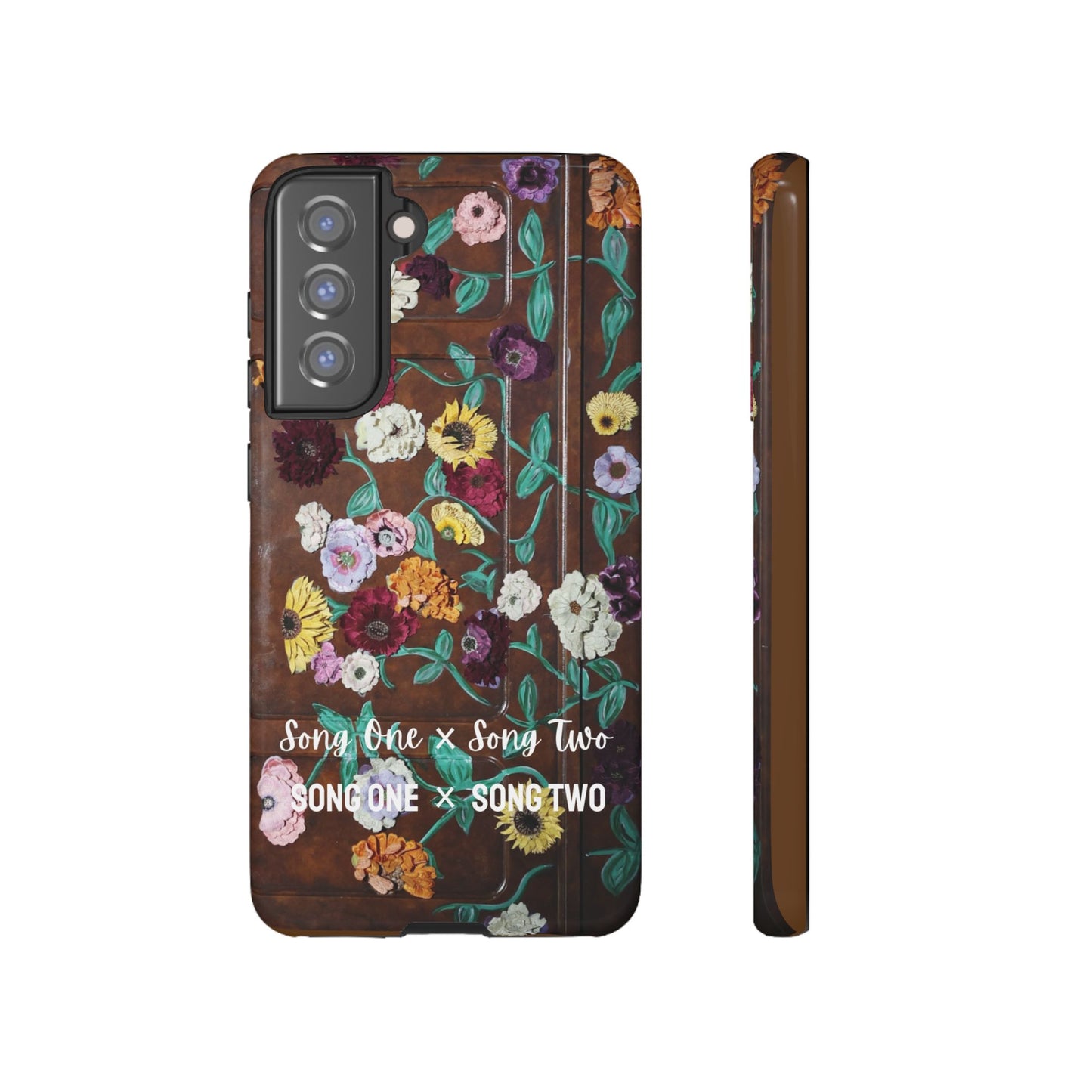 CUSTOMIZABLE with Surprise Song Titles - Surprise Song Floral Piano - Tough Cases