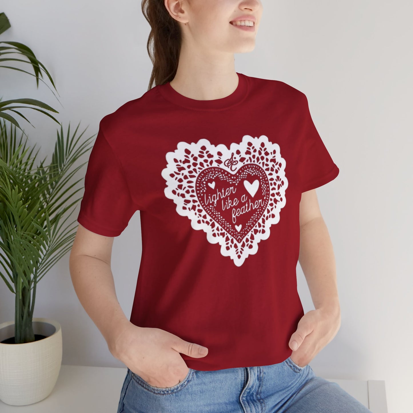 like a feather - Unisex Jersey Short Sleeve Tee