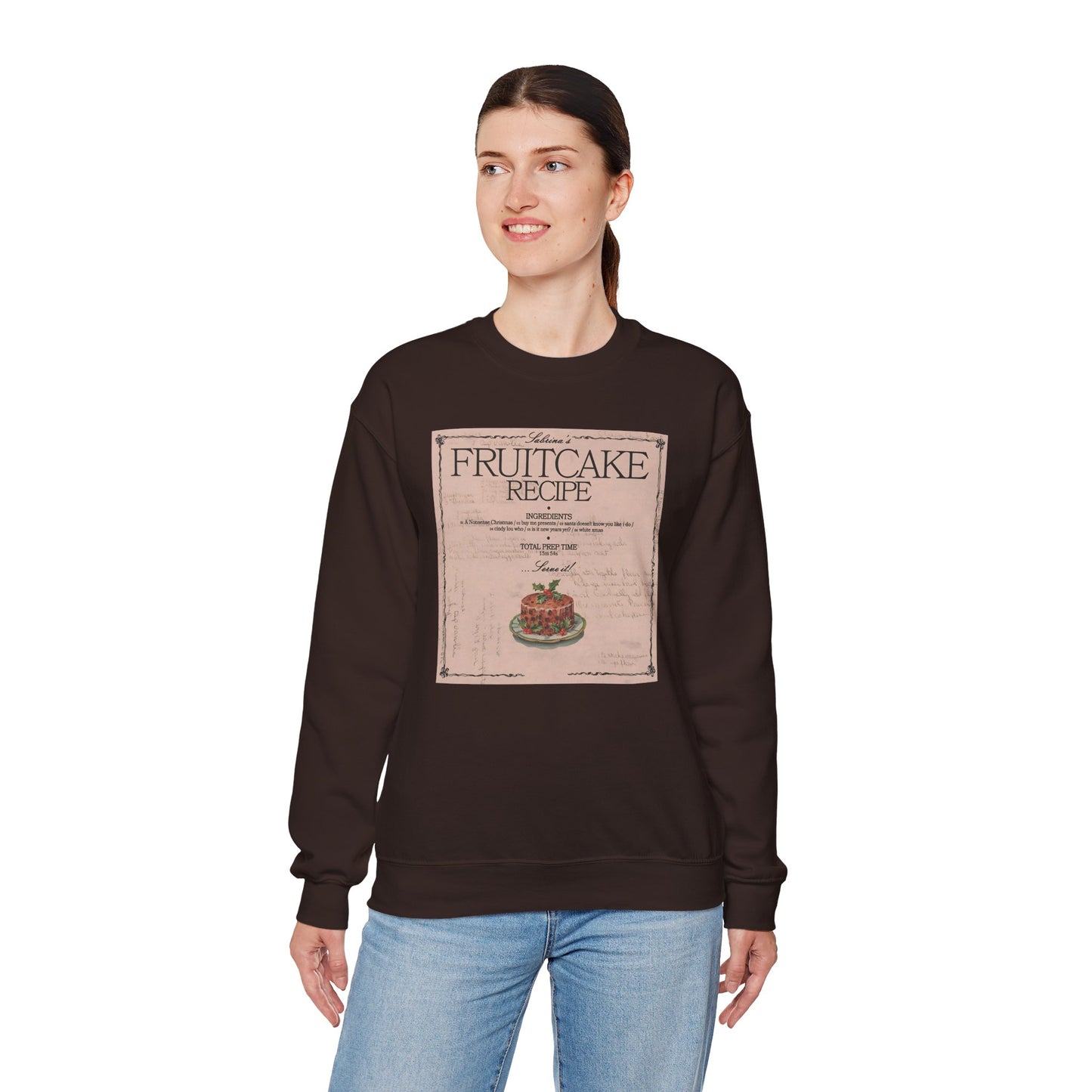 fruitcake recipe Unisex Heavy Blend™ Crewneck Sweatshirt
