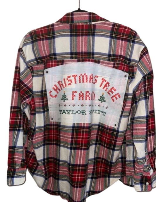 CTF Swiftie Upcycled Flannel Shirts