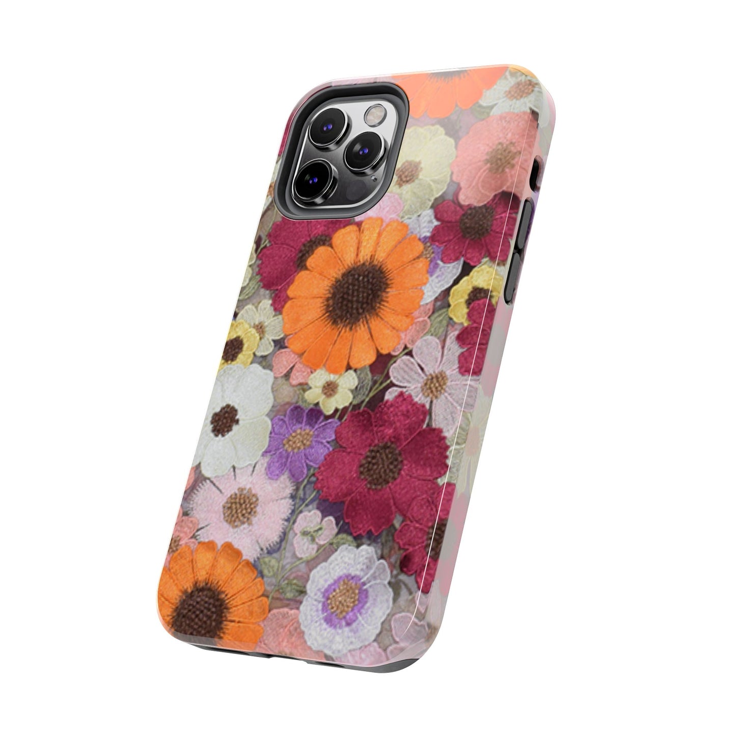 Swiftie Floral Tough Phone Case - Inspired by Tay's 2021 Grammy's Dress!