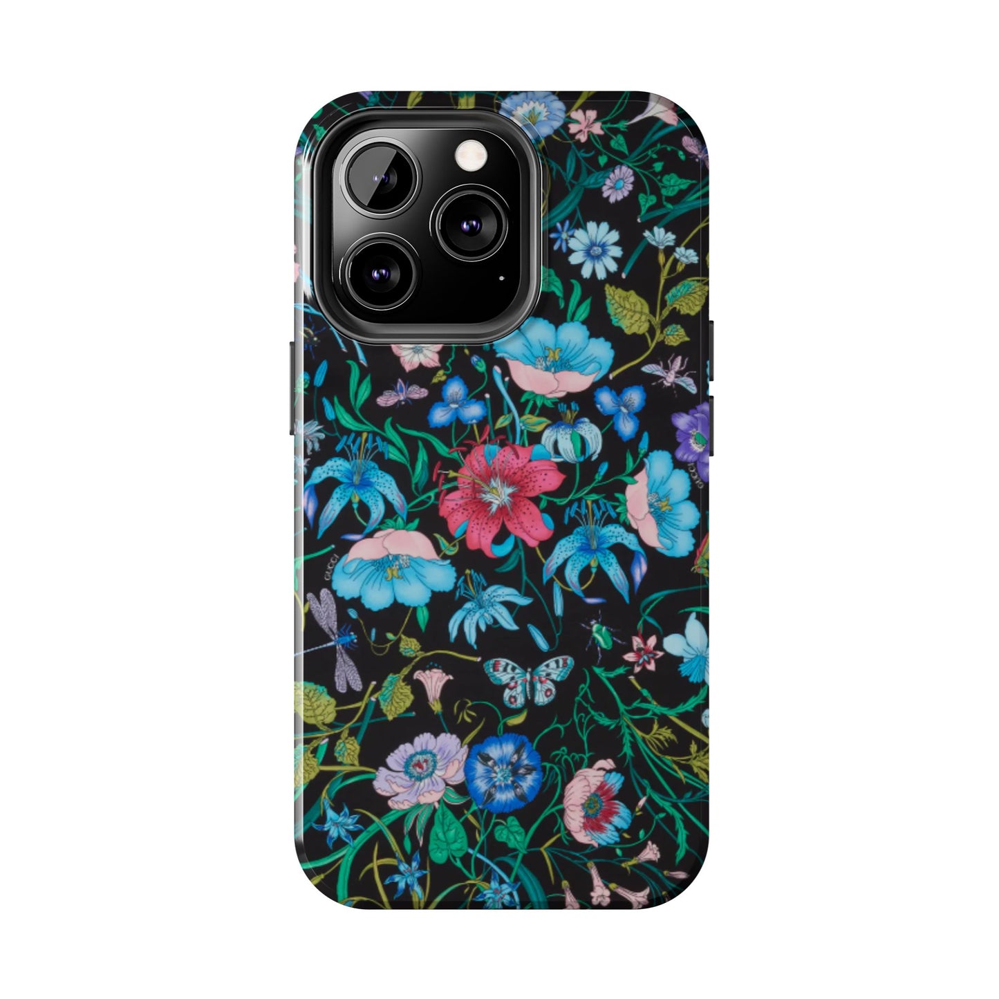 Vibrant Floral Tough Phone Case - Stylish and Durable Protection