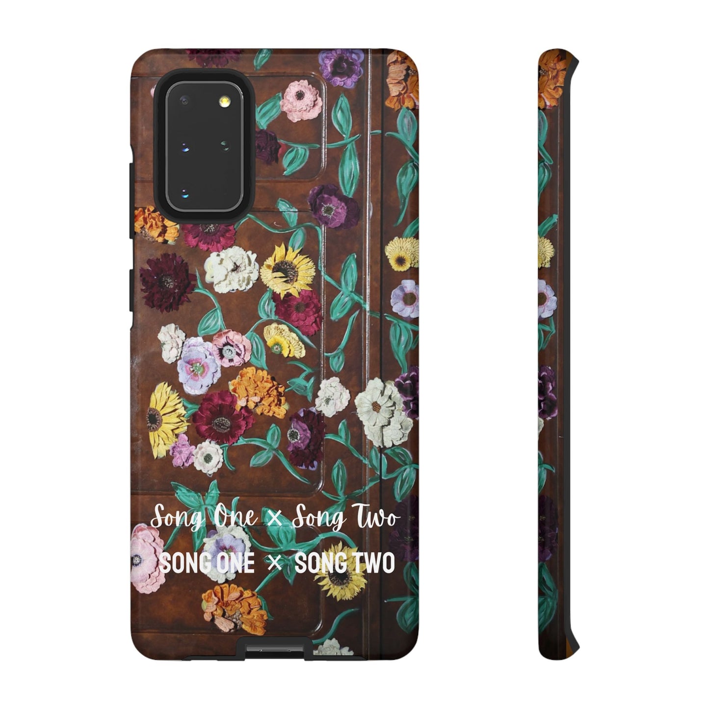 CUSTOMIZABLE with Surprise Song Titles - Surprise Song Floral Piano - Tough Cases