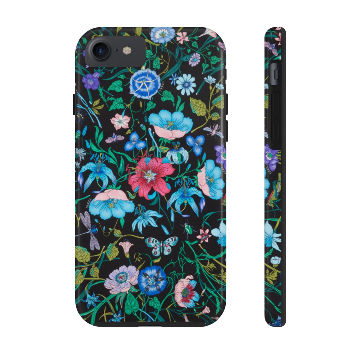Vibrant Floral Tough Phone Case - Stylish and Durable Protection